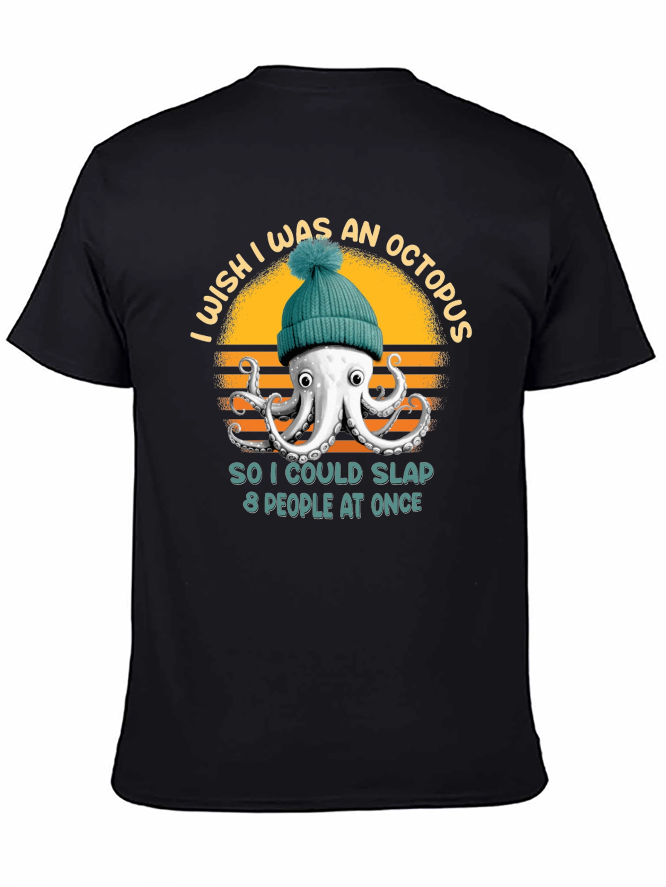 Octopus Slap T-Shirt - Funny Graphic Tee