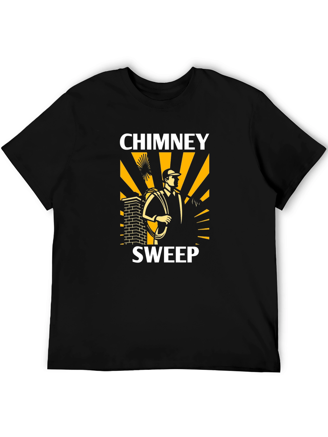 Chimney Sweep Graphic T-Shirt - Novelty Tee