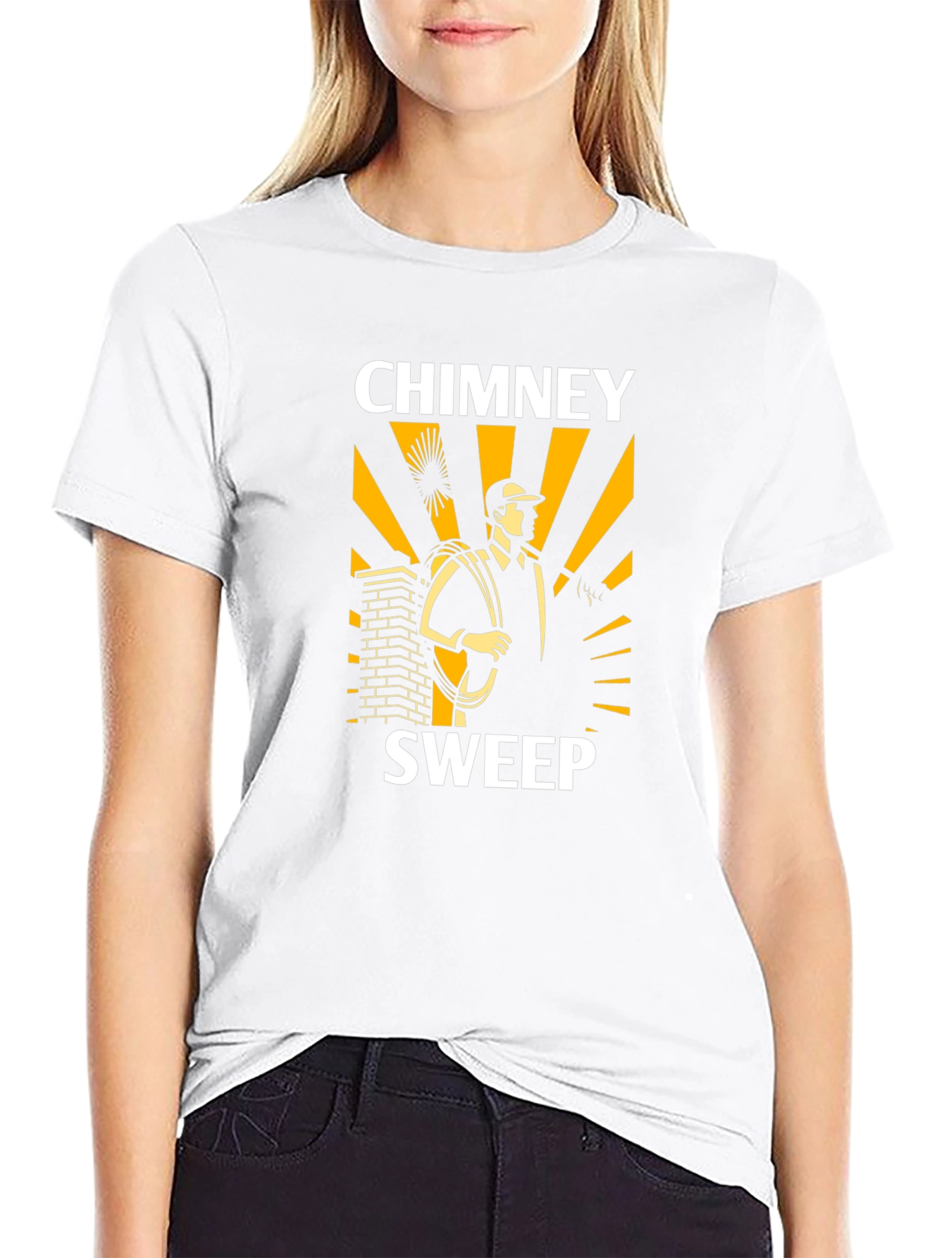Chimney Sweep Graphic T-Shirt - Novelty Tee