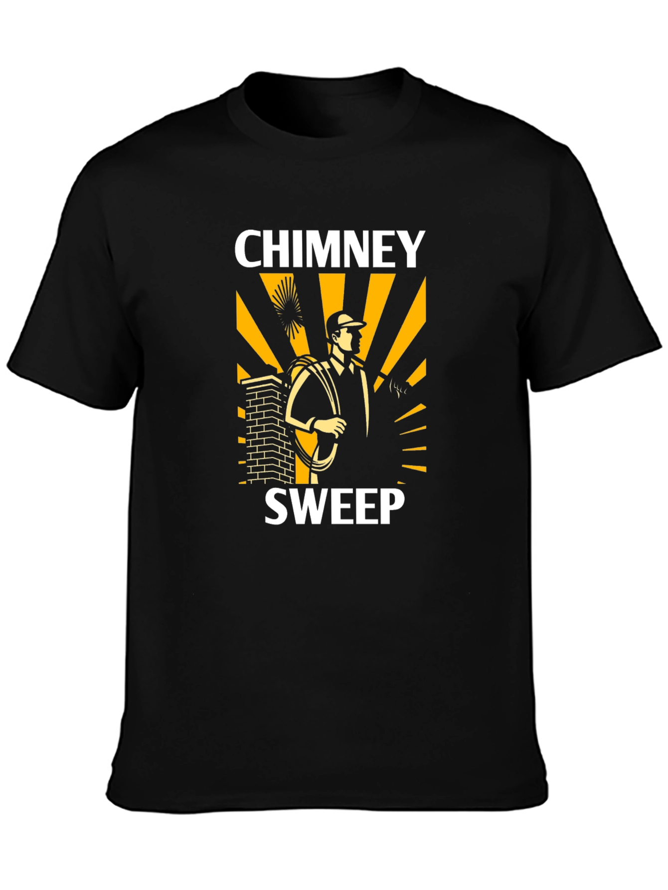 Chimney Sweep Graphic T-Shirt - Novelty Tee