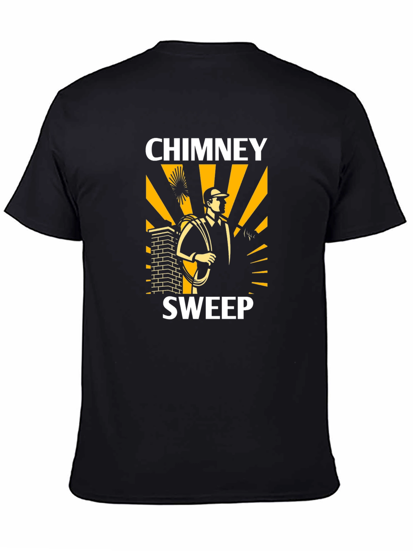 Chimney Sweep Graphic T-Shirt - Novelty Tee