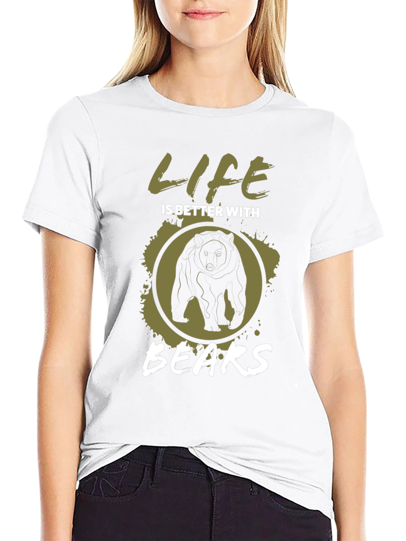 Life is Better With Bears Graphic Tee