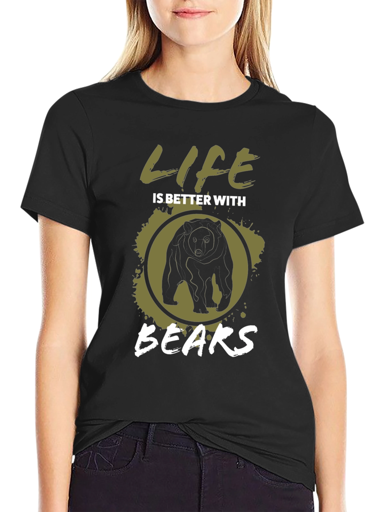 Life is Better With Bears Graphic Tee