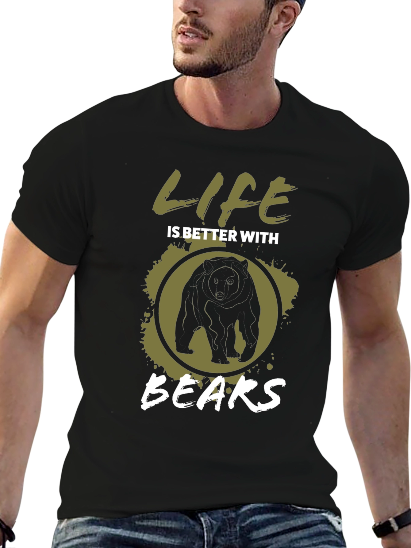 Life is Better With Bears Graphic Tee