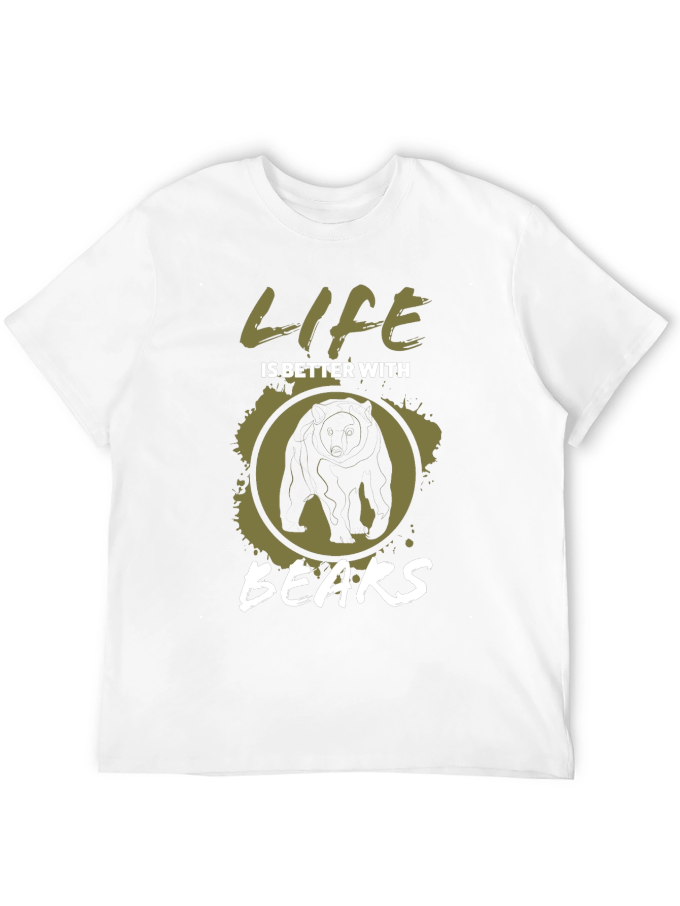 Life is Better With Bears Graphic Tee