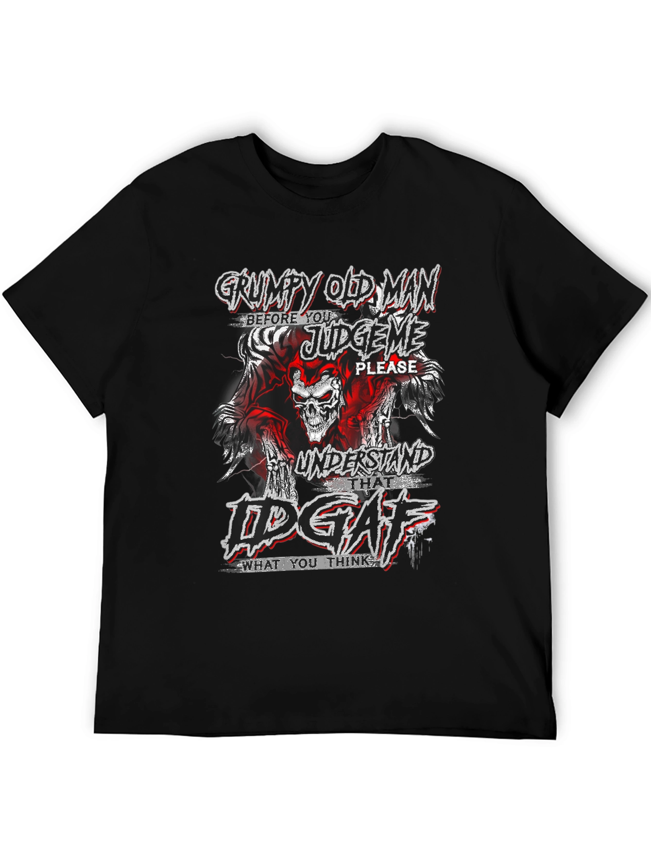 Grumpy Old Man Graphic Tee