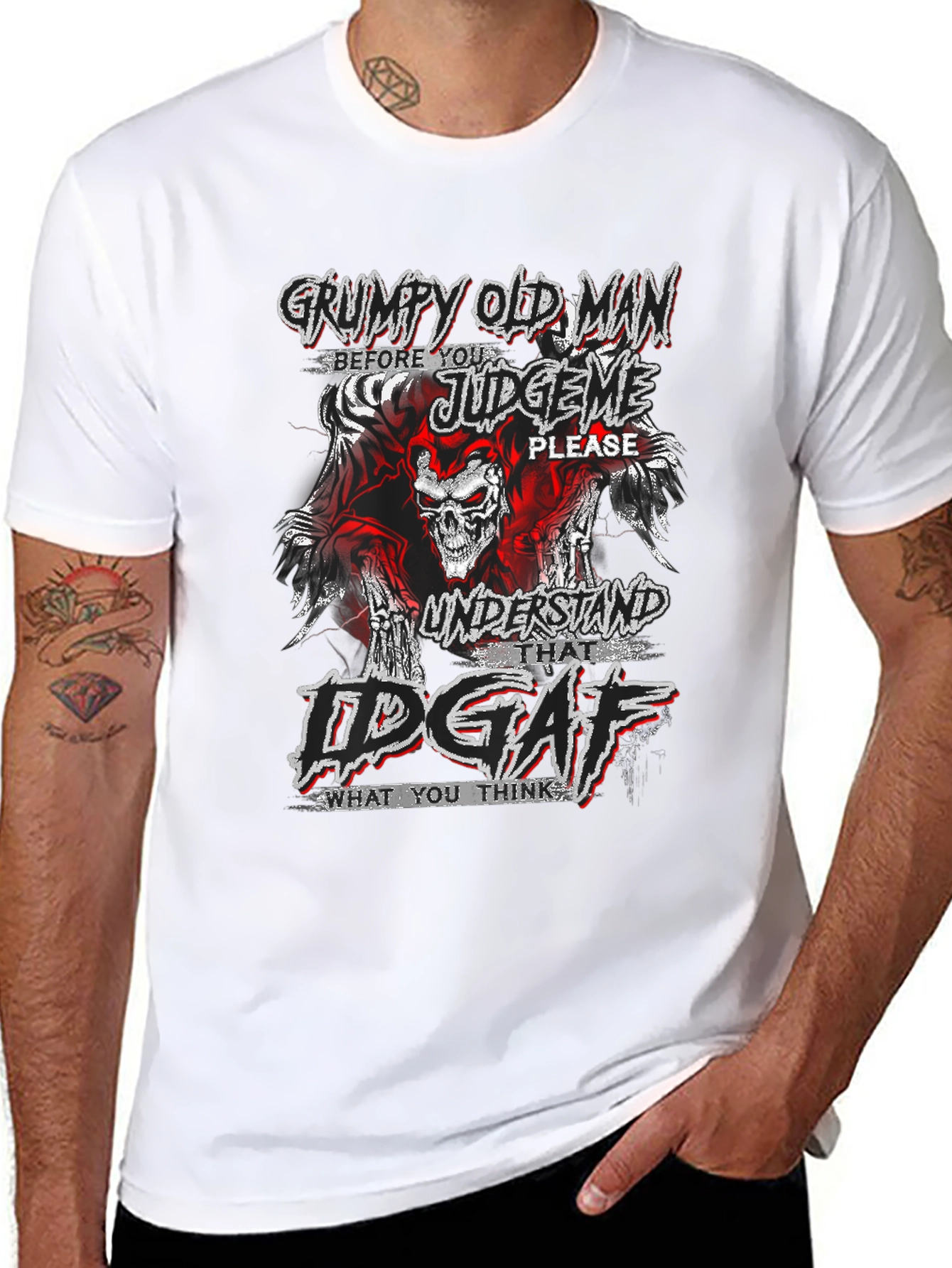 Grumpy Old Man Graphic Tee