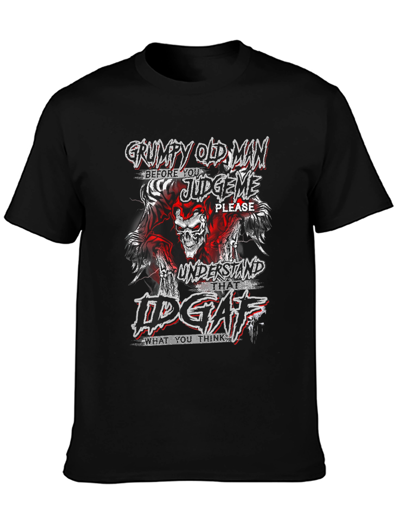 Grumpy Old Man Graphic Tee