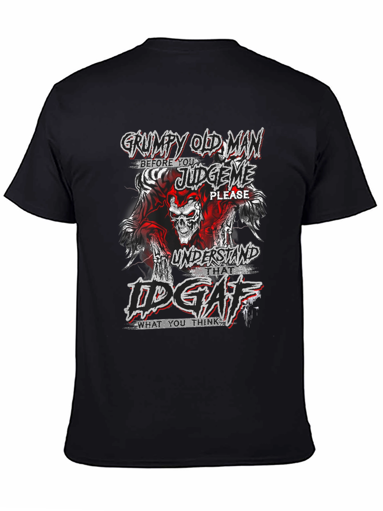Grumpy Old Man Graphic Tee