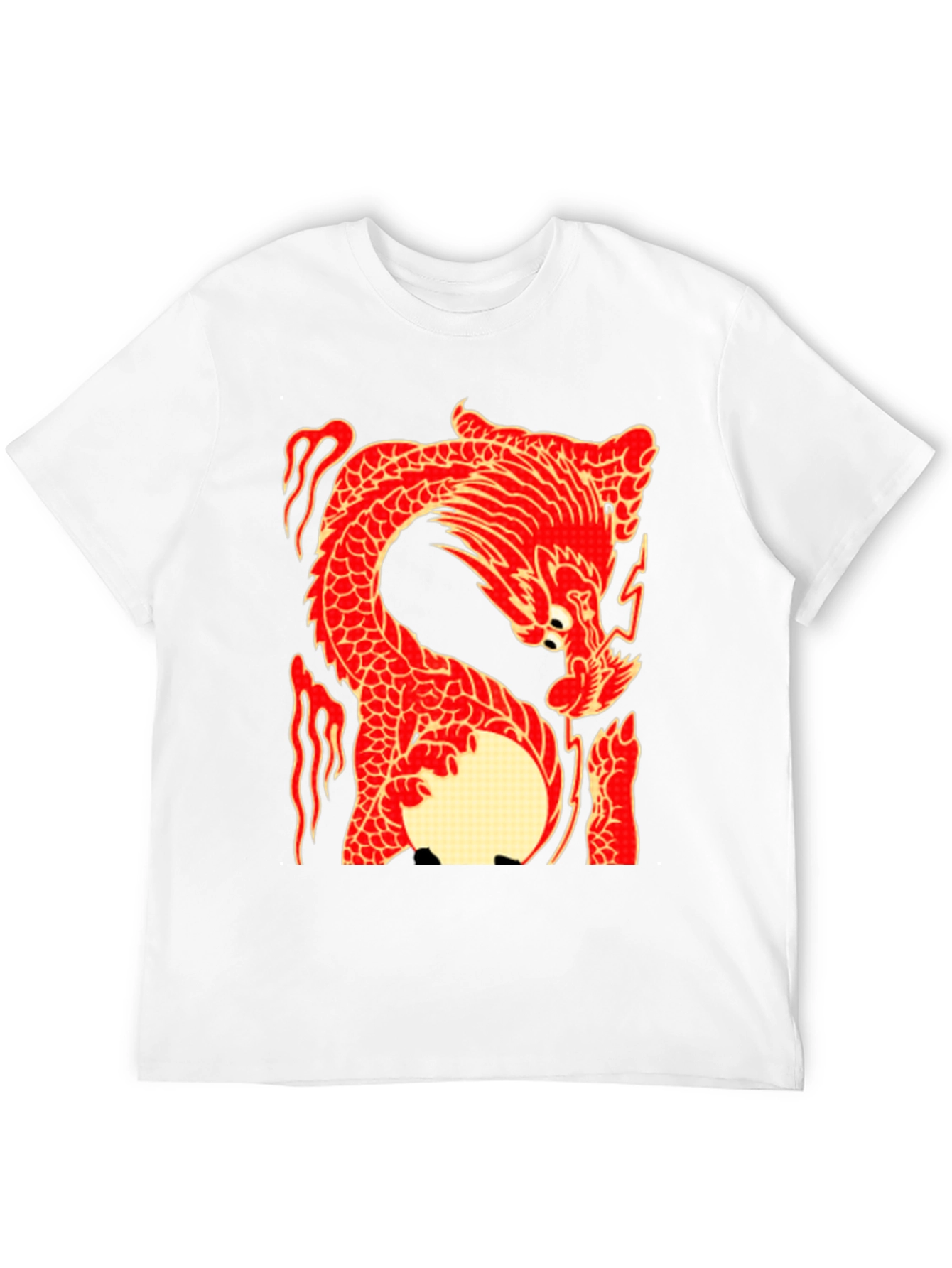 Dragon Graphic T-Shirt - Black