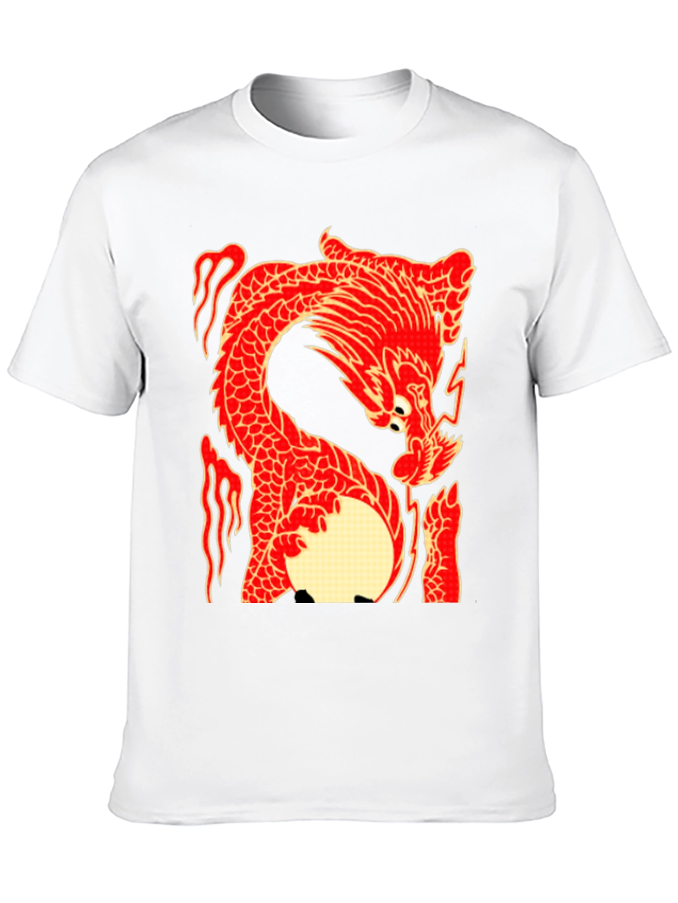 Dragon Graphic T-Shirt - Black
