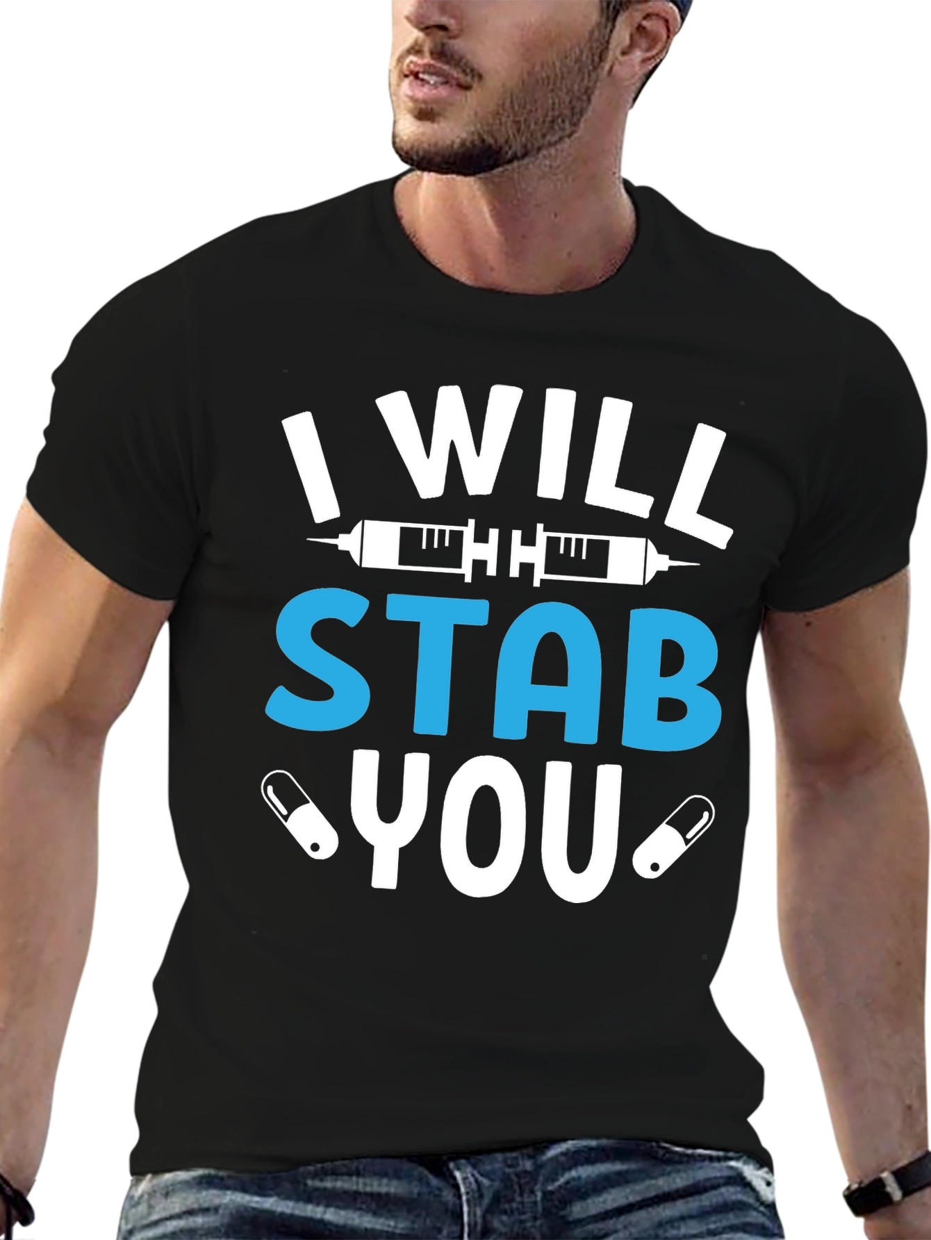 I Will Stab You Funny Nurse T-Shirt