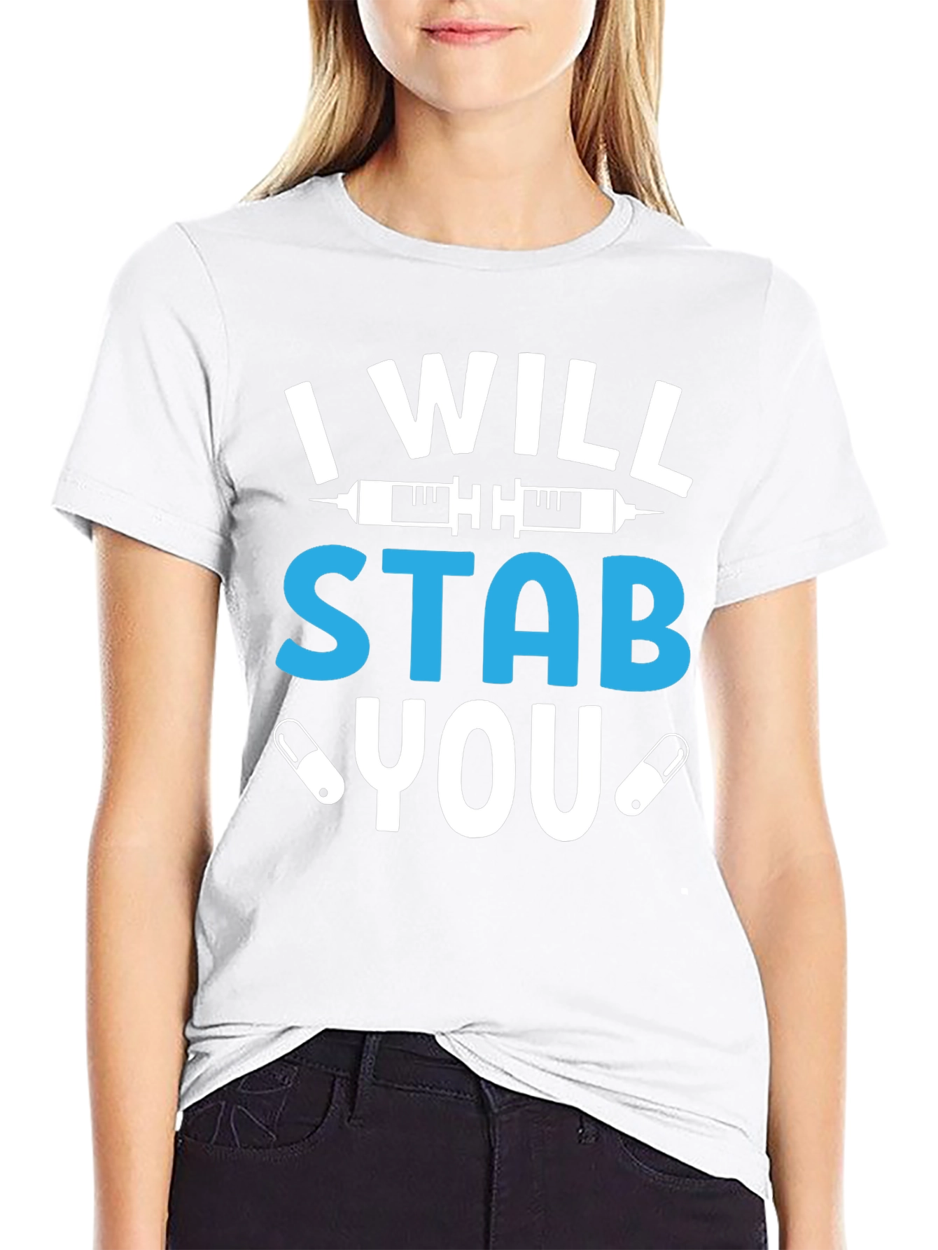 I Will Stab You Funny Nurse T-Shirt
