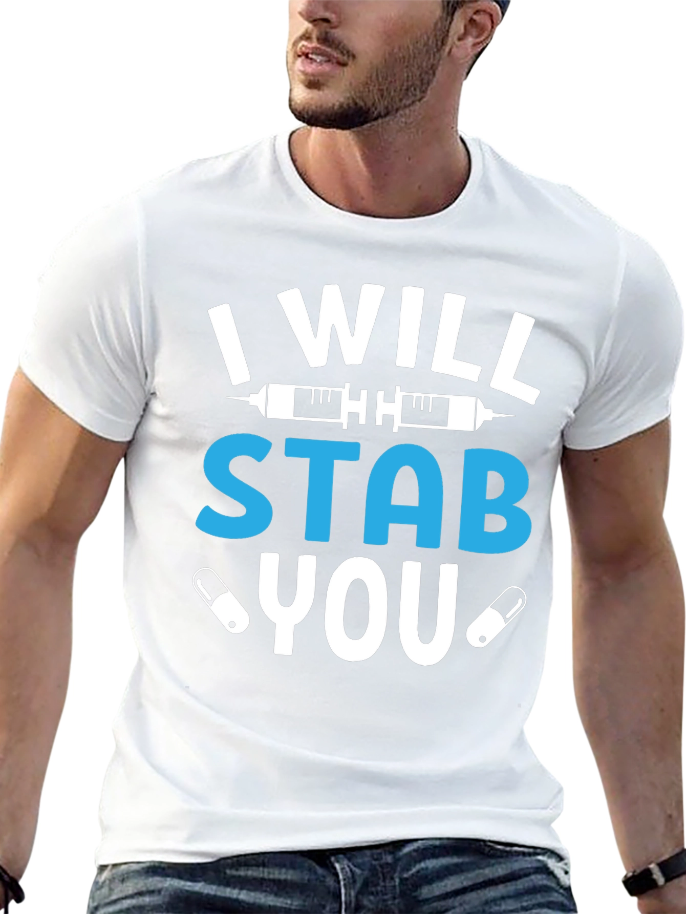 I Will Stab You Funny Nurse T-Shirt