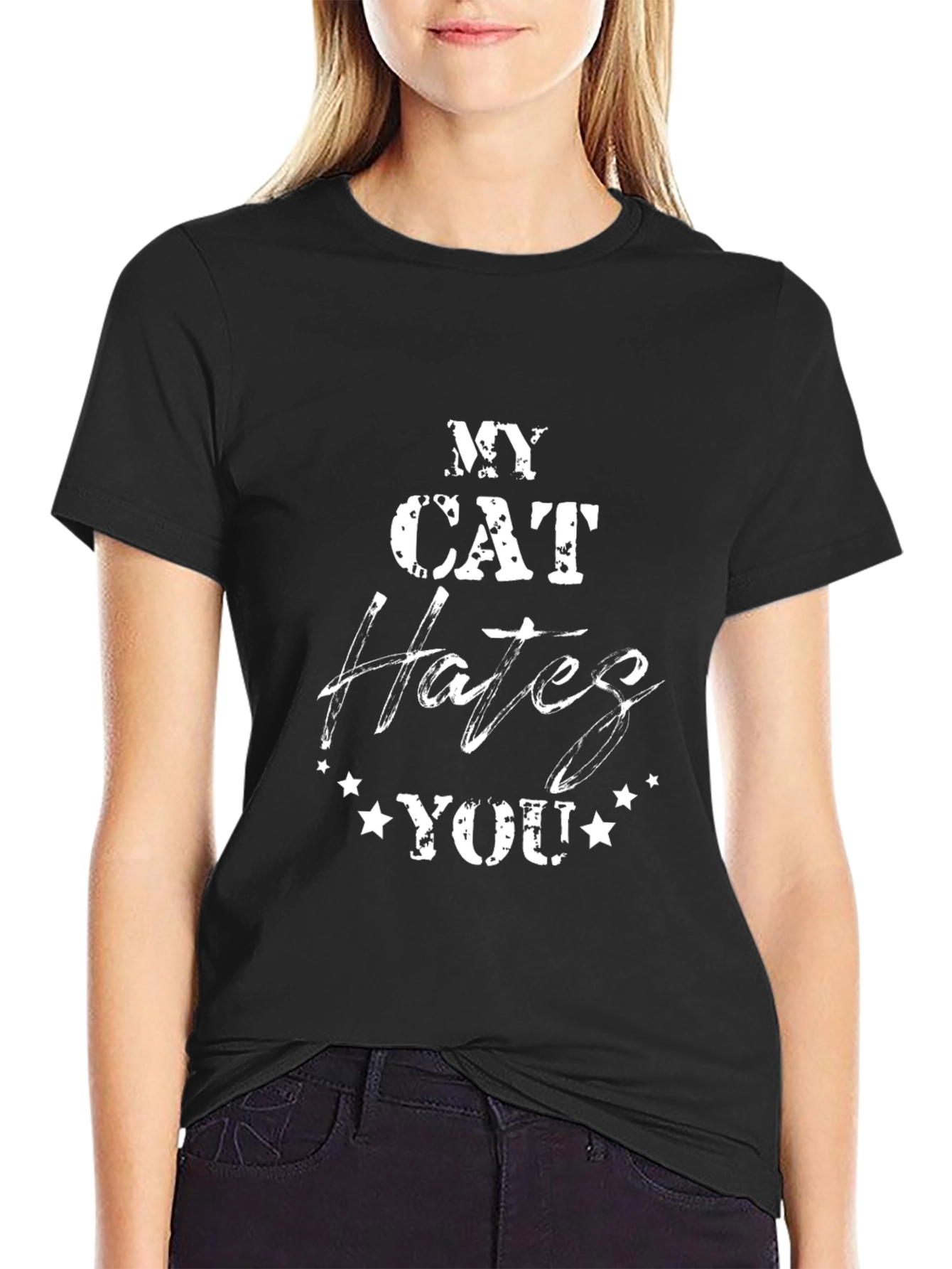 My Cat Hates You Graphic Tee