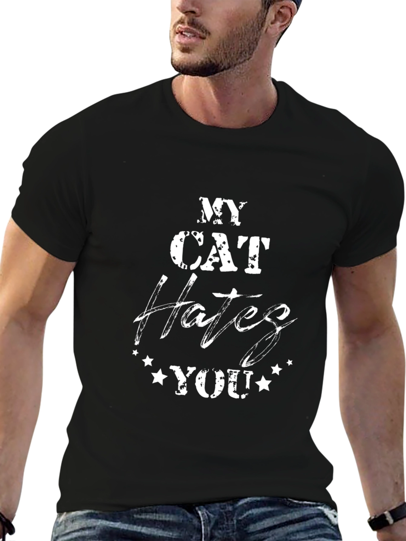 My Cat Hates You Graphic Tee
