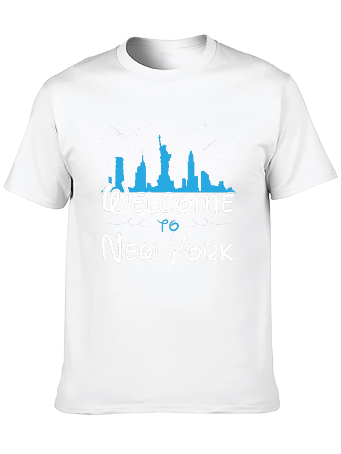 Welcome to New York Black Graphic T-Shirt