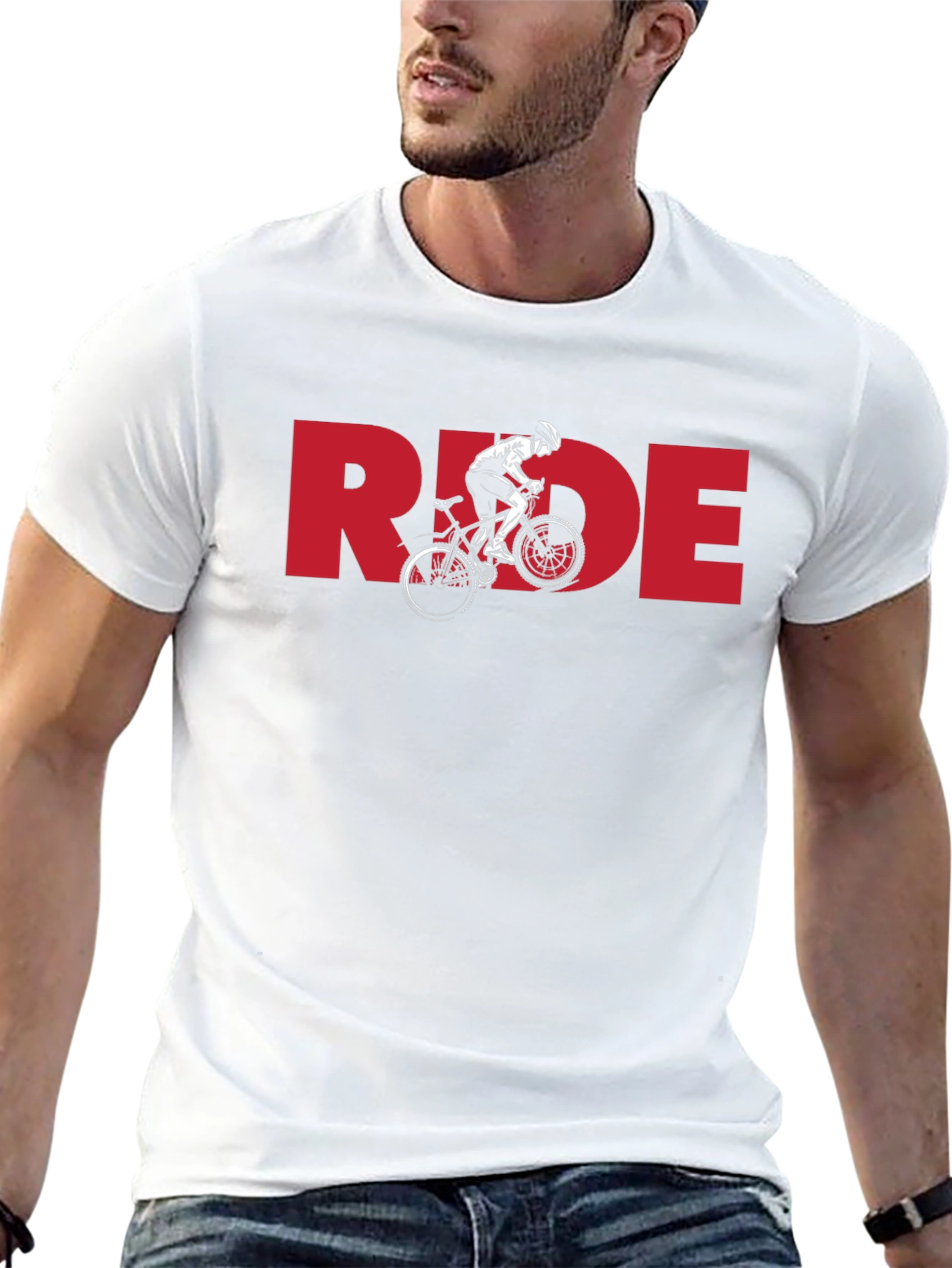 Ride Bicycle Graphic T-Shirt - Black