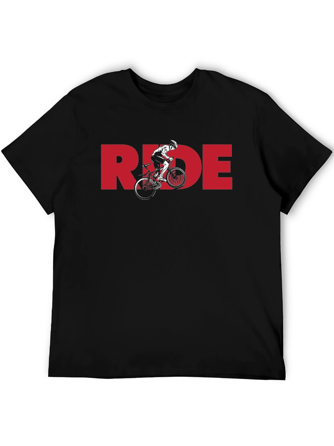 Ride Bicycle Graphic T-Shirt - Black