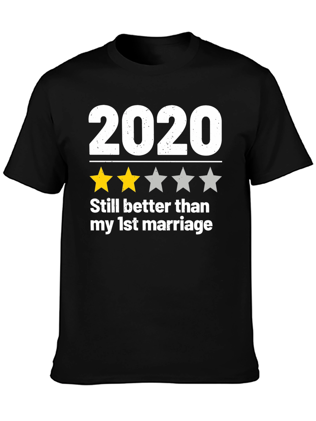 Funny 2020 Marriage Review T-Shirt