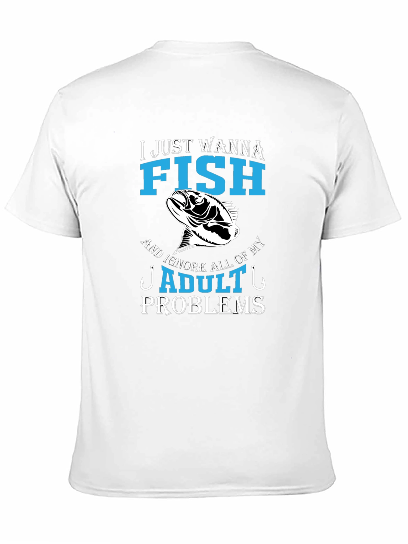 Funny Fishing T-Shirt - Ignore Adult Problems