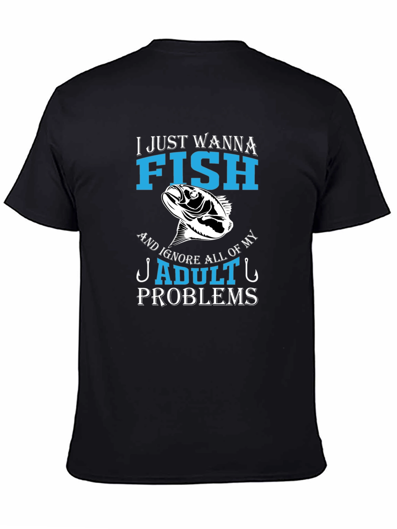 Funny Fishing T-Shirt - Ignore Adult Problems