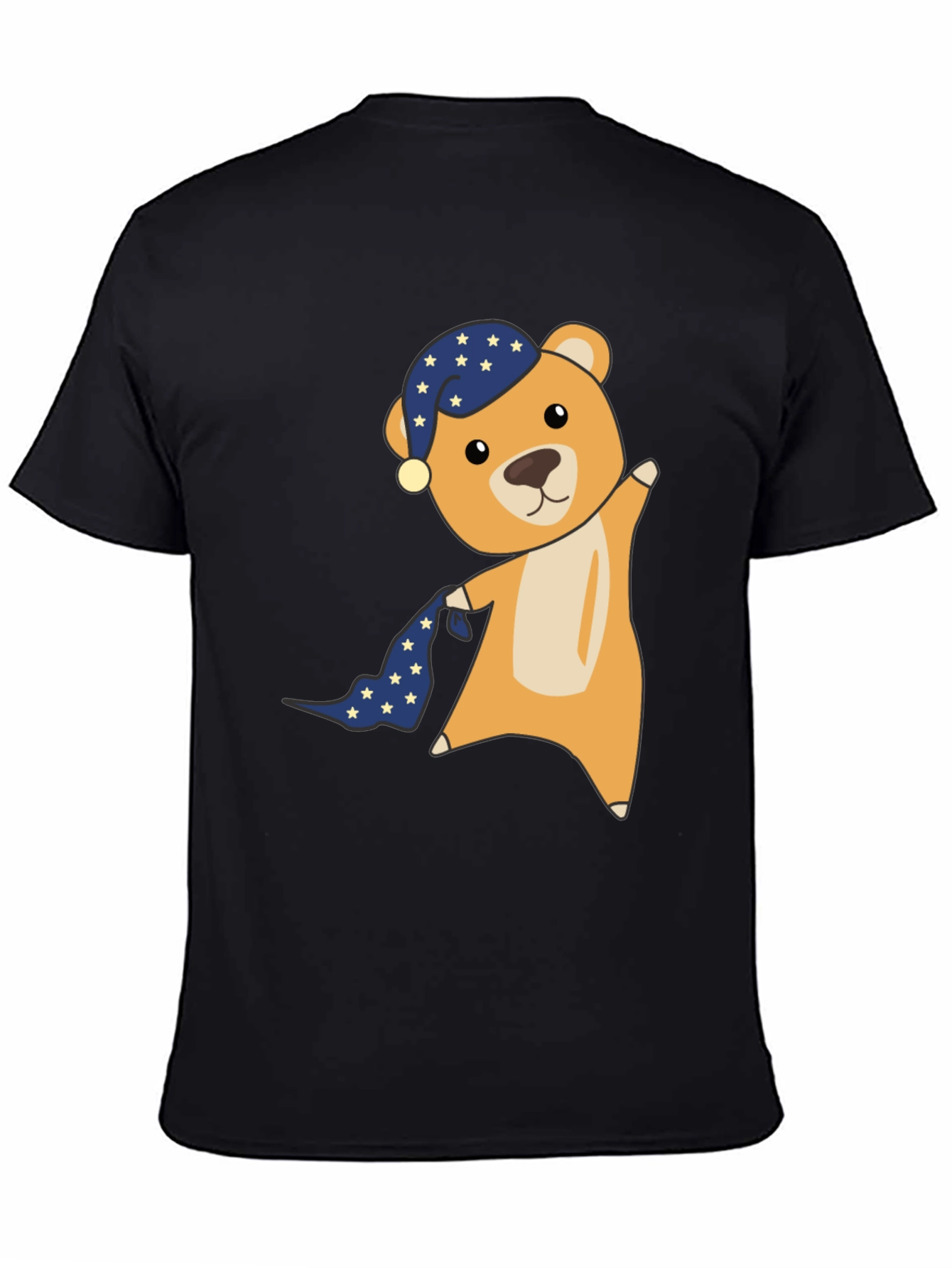 Cute Cartoon Bear Graphic T-Shirt