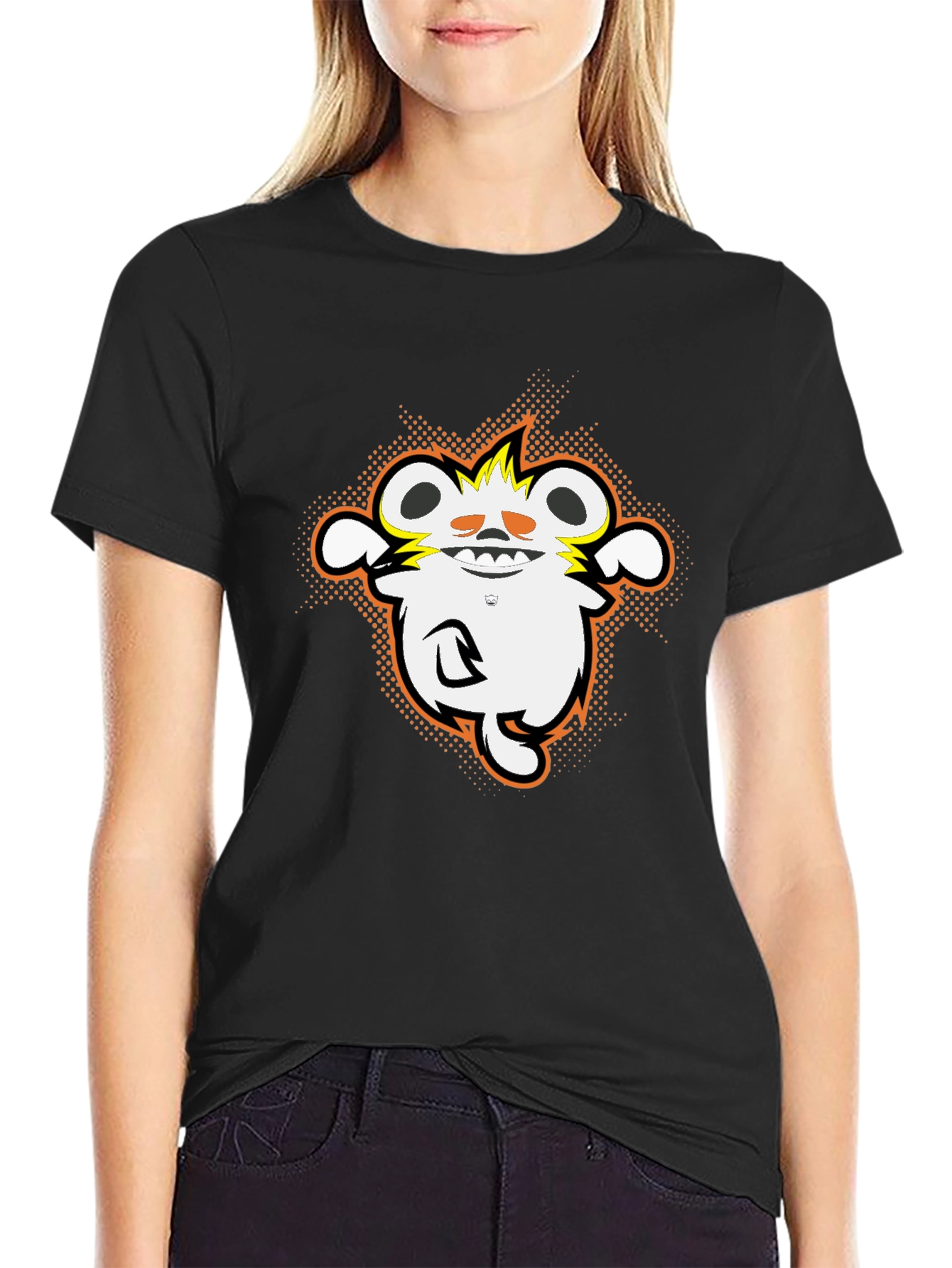 Grateful Dead Bear Graphic Black T-Shirt