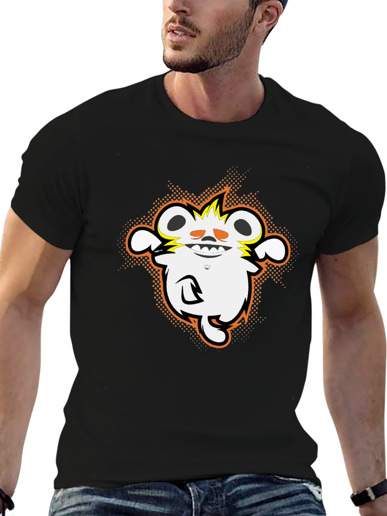Grateful Dead Bear Graphic Black T-Shirt