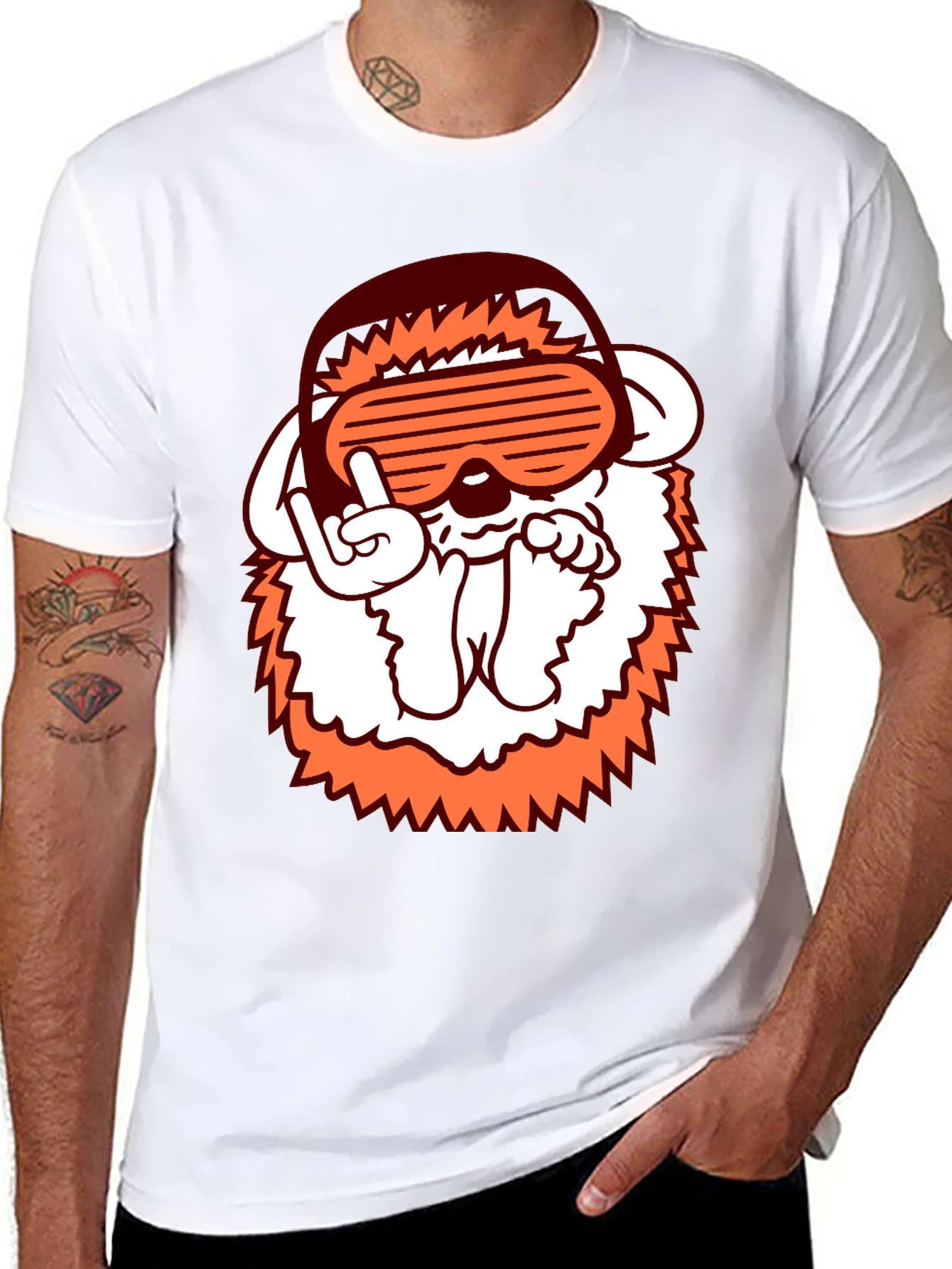 Cool Character Graphic T-Shirt
