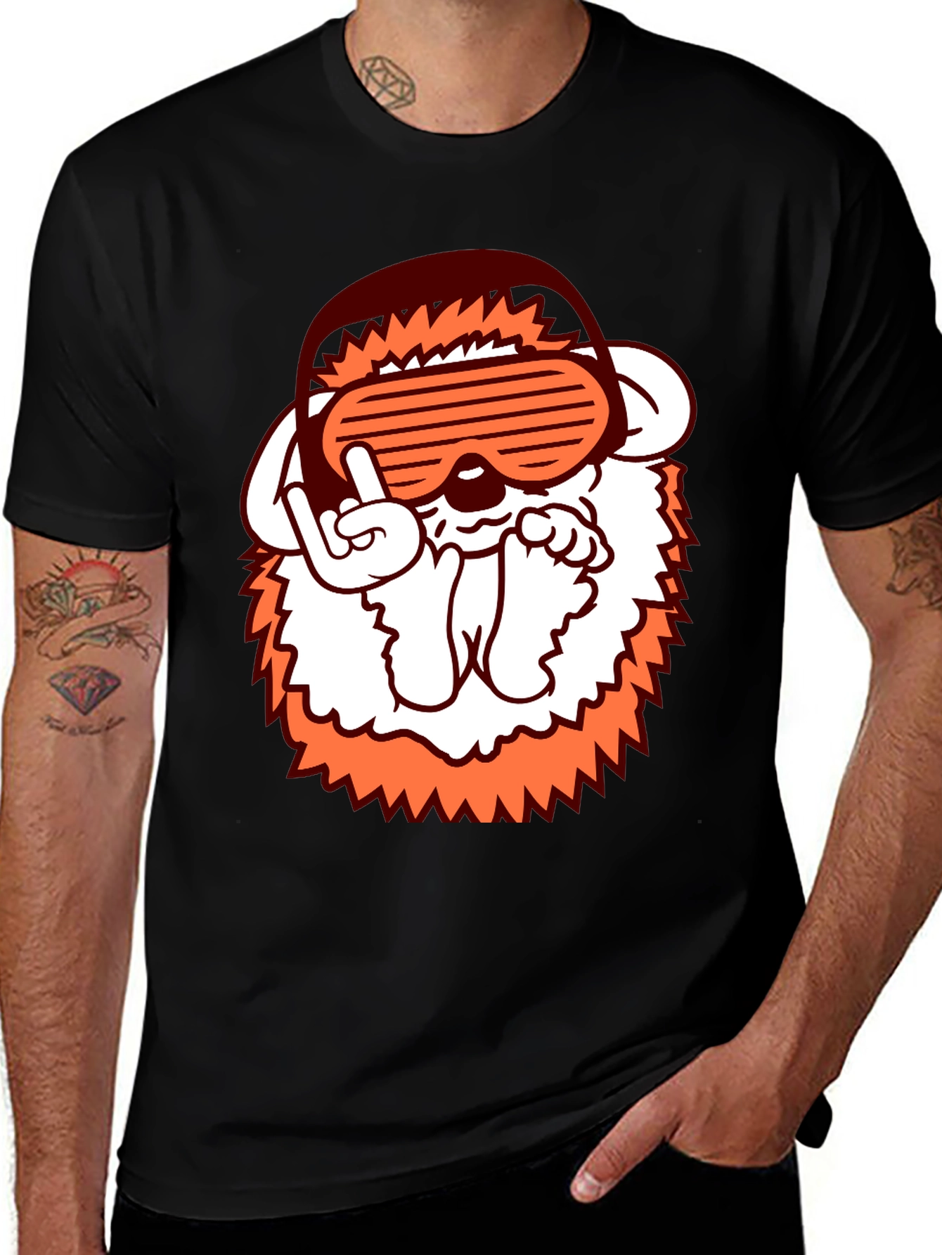 Cool Character Graphic T-Shirt
