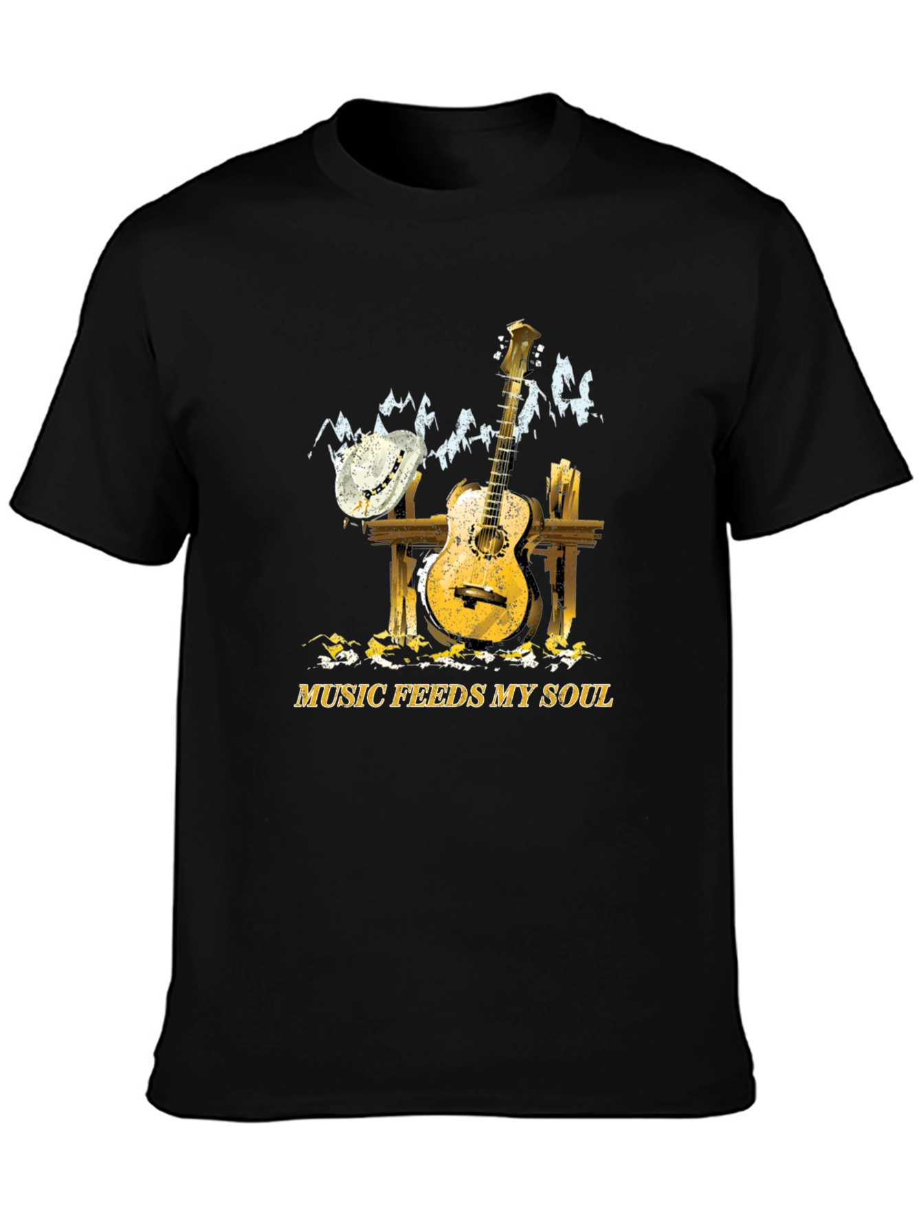 Music Feeds My Soul Graphic Tee
