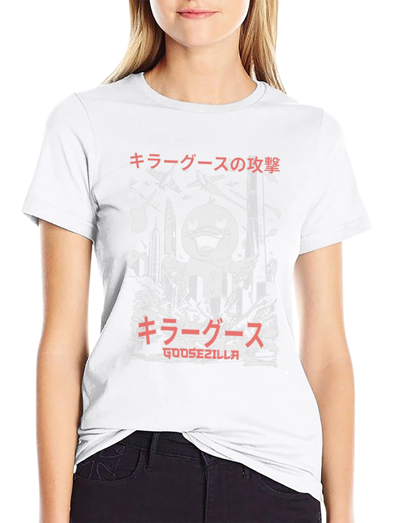 Killer Goosezilla Graphic T-Shirt