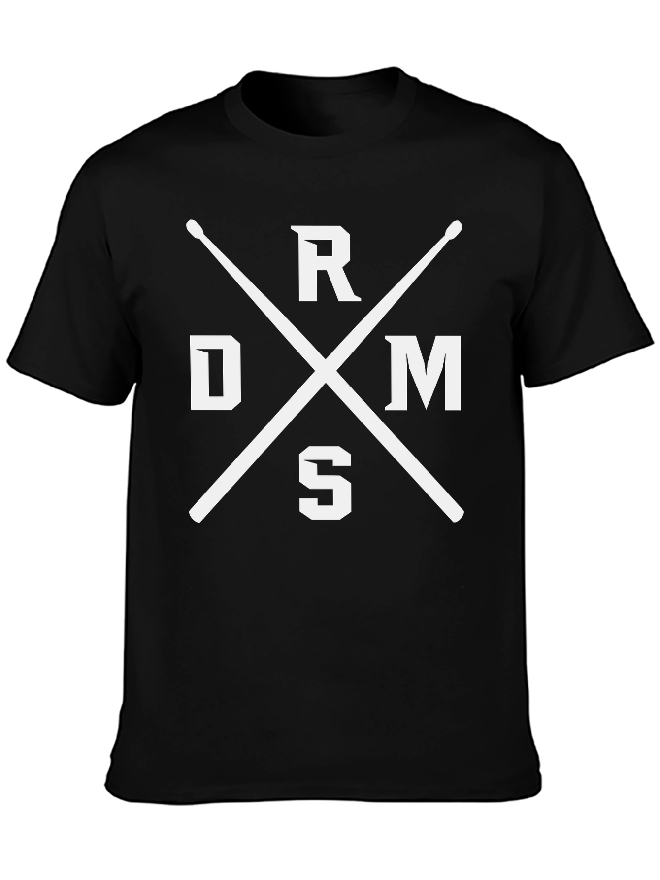 Drummer T-Shirt: RMS Drumsticks Tee