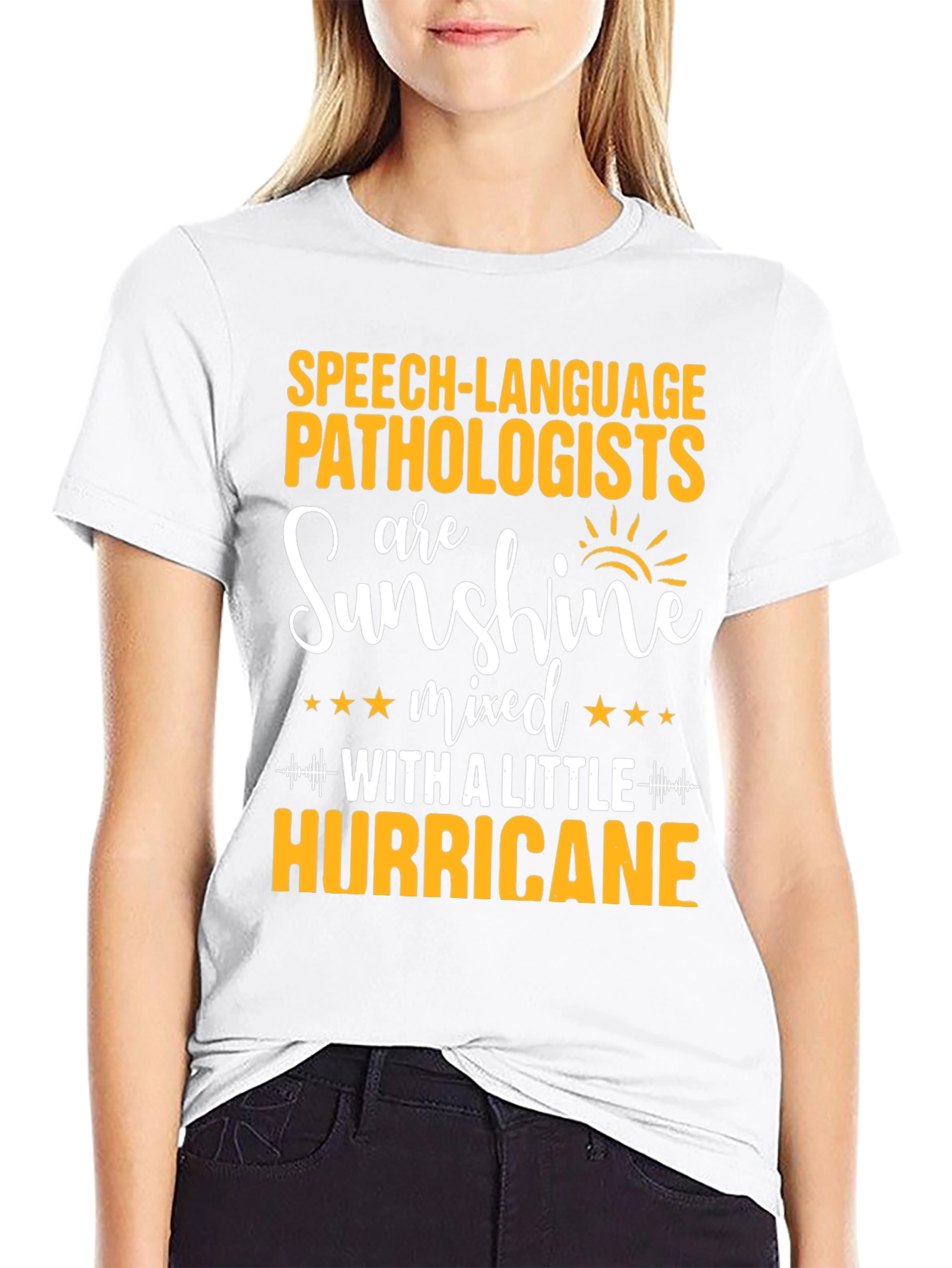 Speech Language Pathologist Sunshine Hurricane T-Shirt