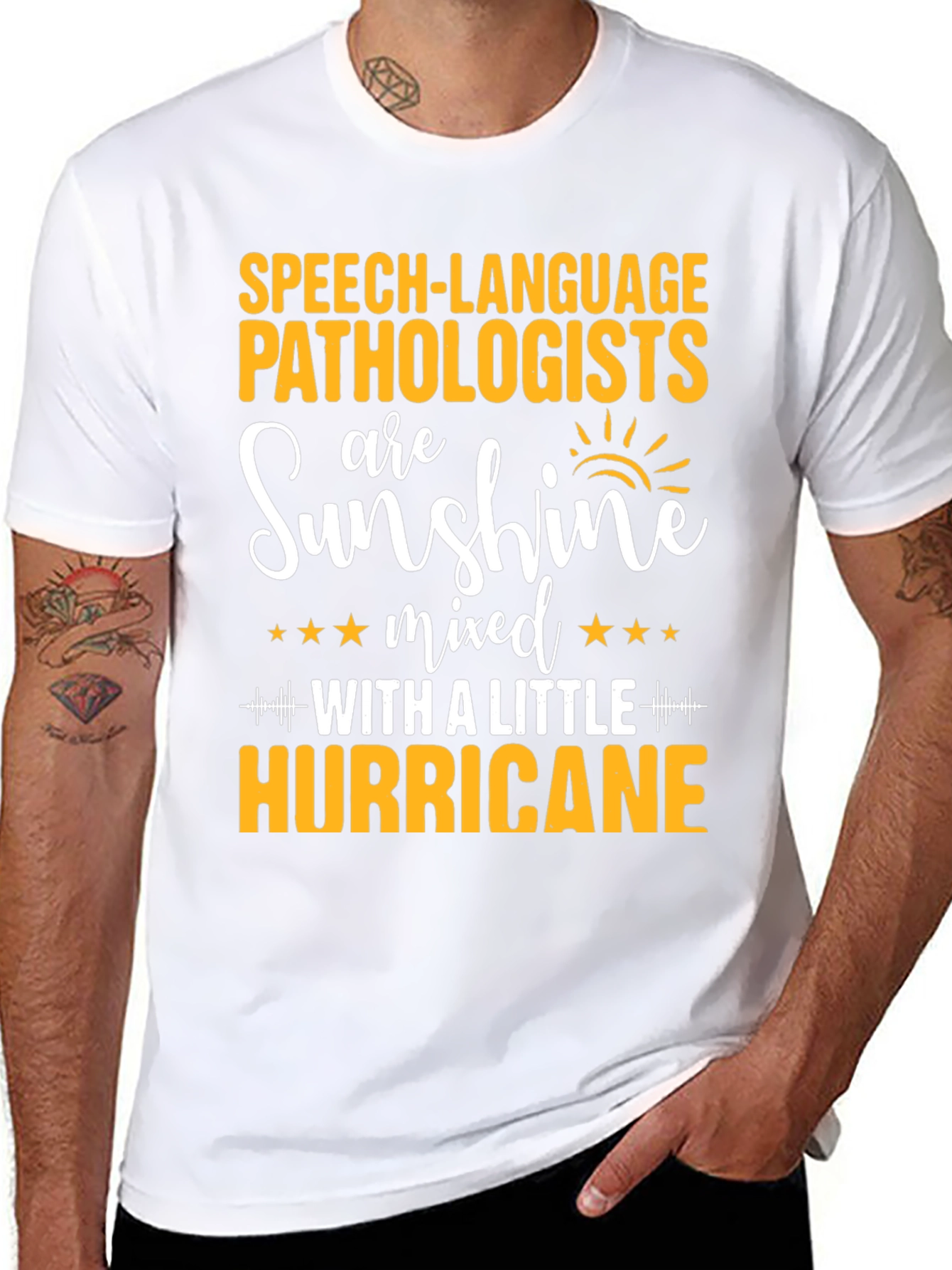 Speech Language Pathologist Sunshine Hurricane T-Shirt