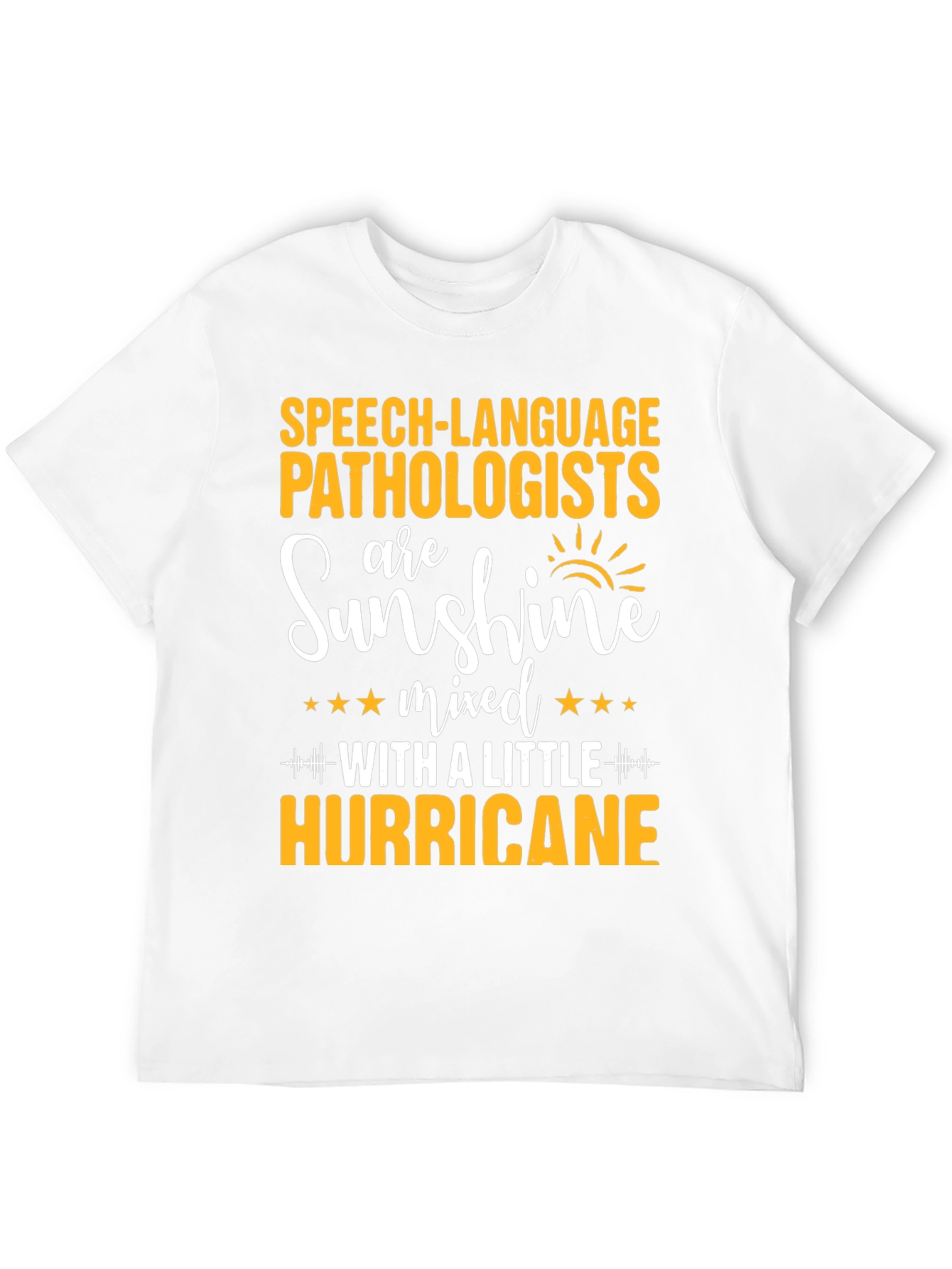 Speech Language Pathologist Sunshine Hurricane T-Shirt
