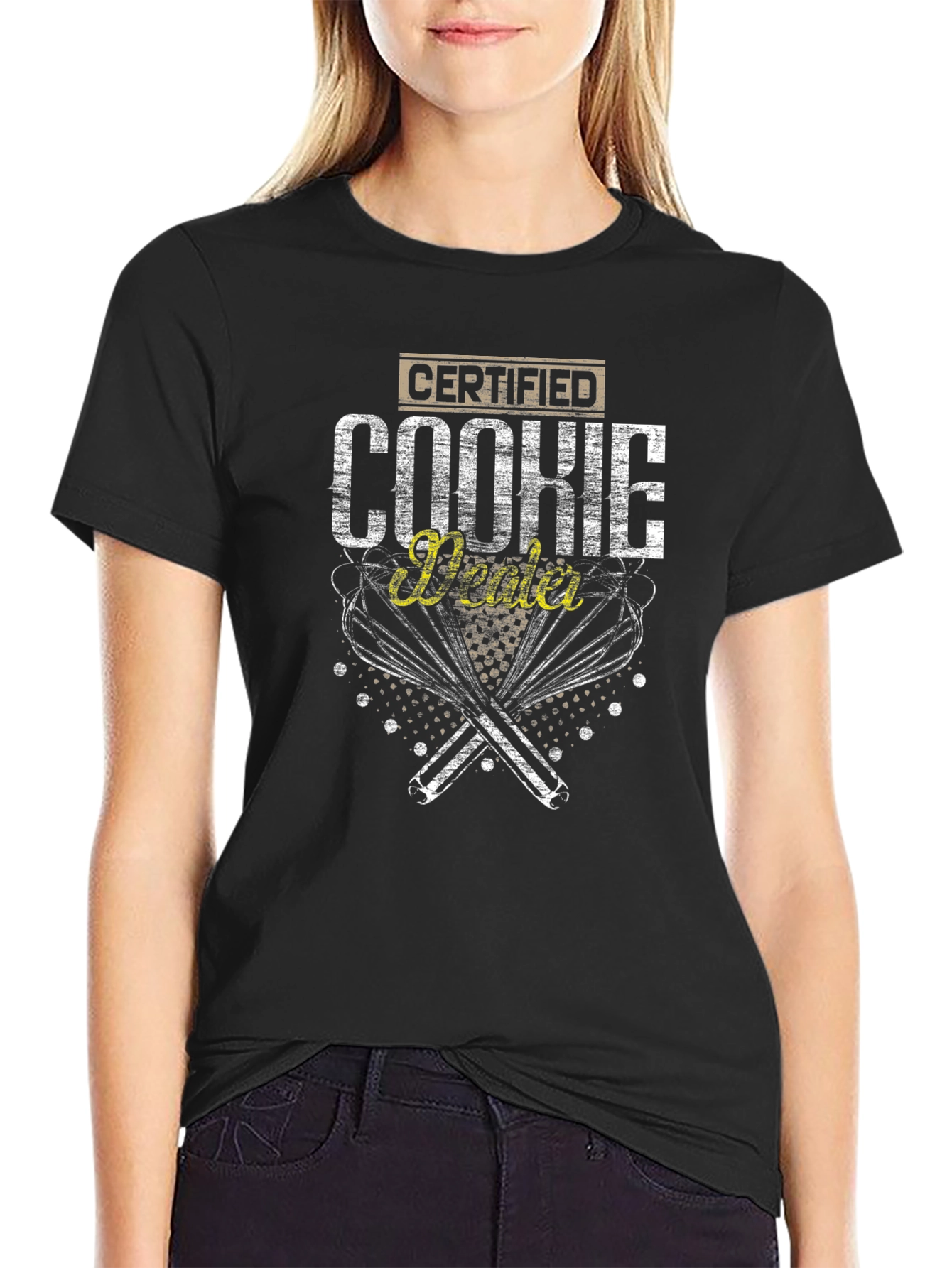 Certified Cookie Baker Graphic T-Shirt
