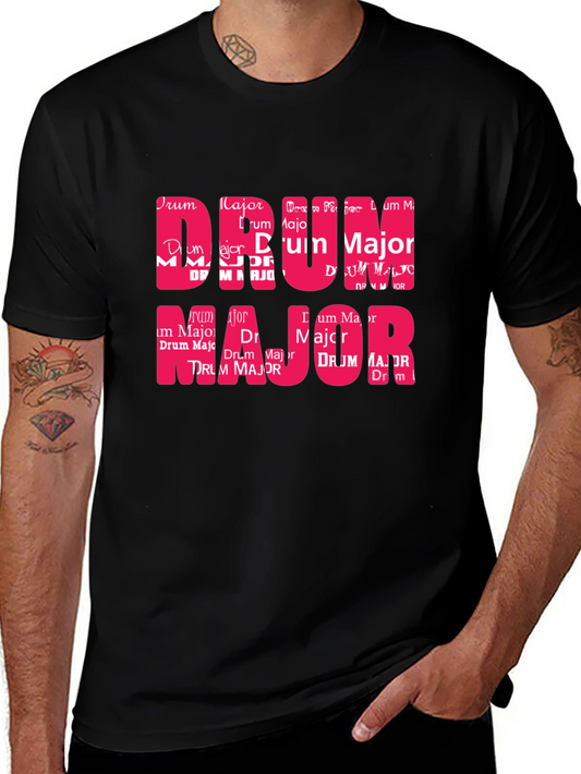 Drum Major Graphic Tee - Music Lover T-Shirt