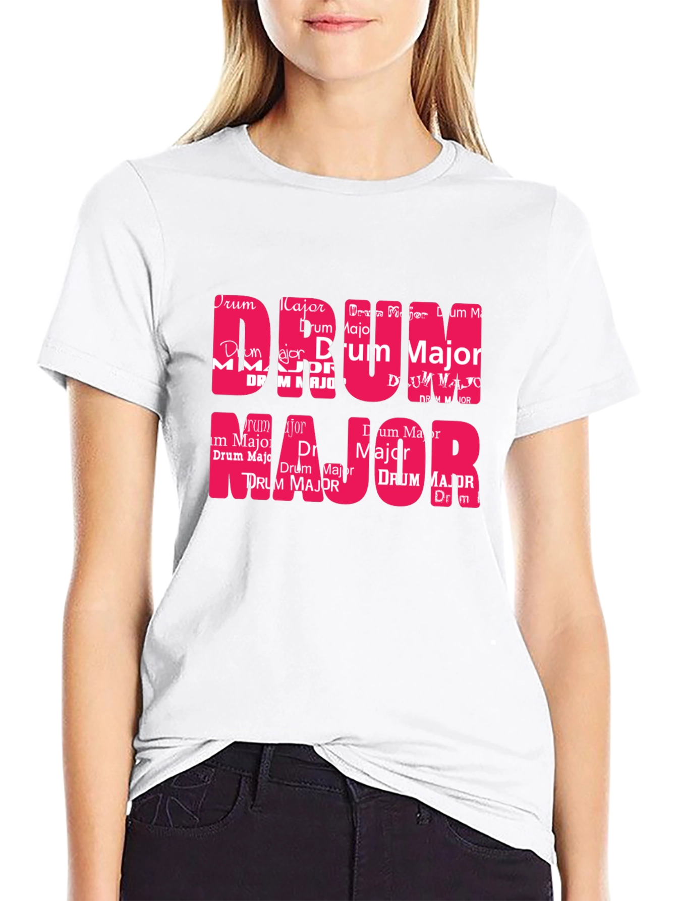 Drum Major Graphic Tee - Music Lover T-Shirt