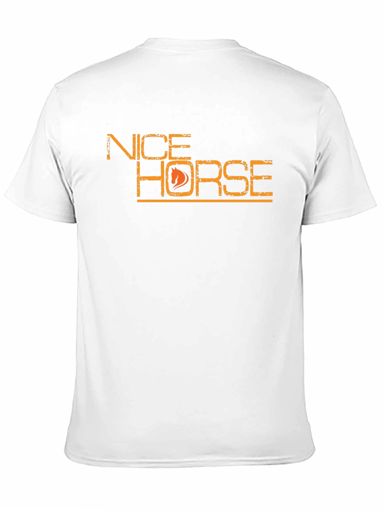 Nice Horse Graphic Tee - Black