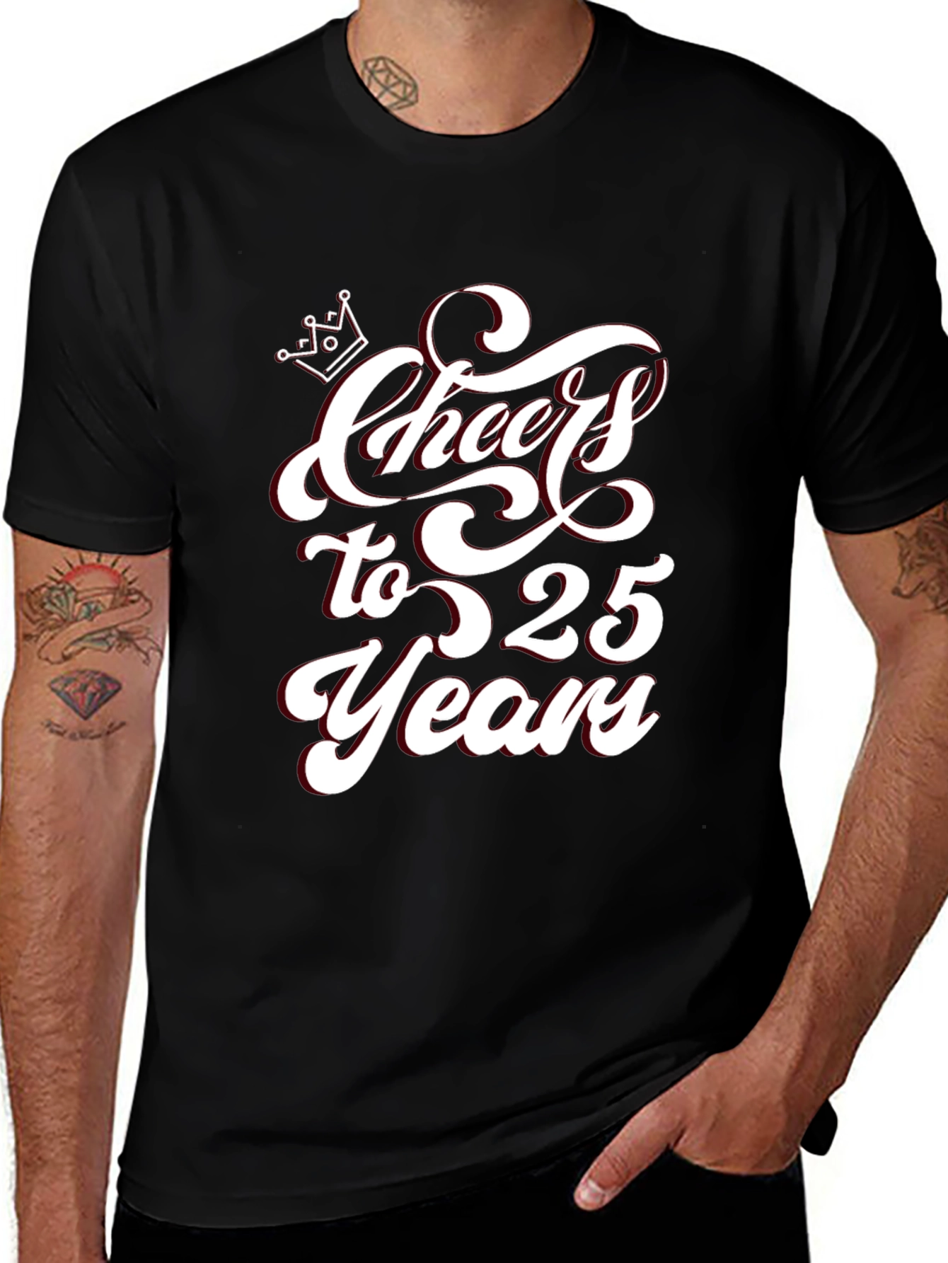 Cheers to 25 Years T-Shirt