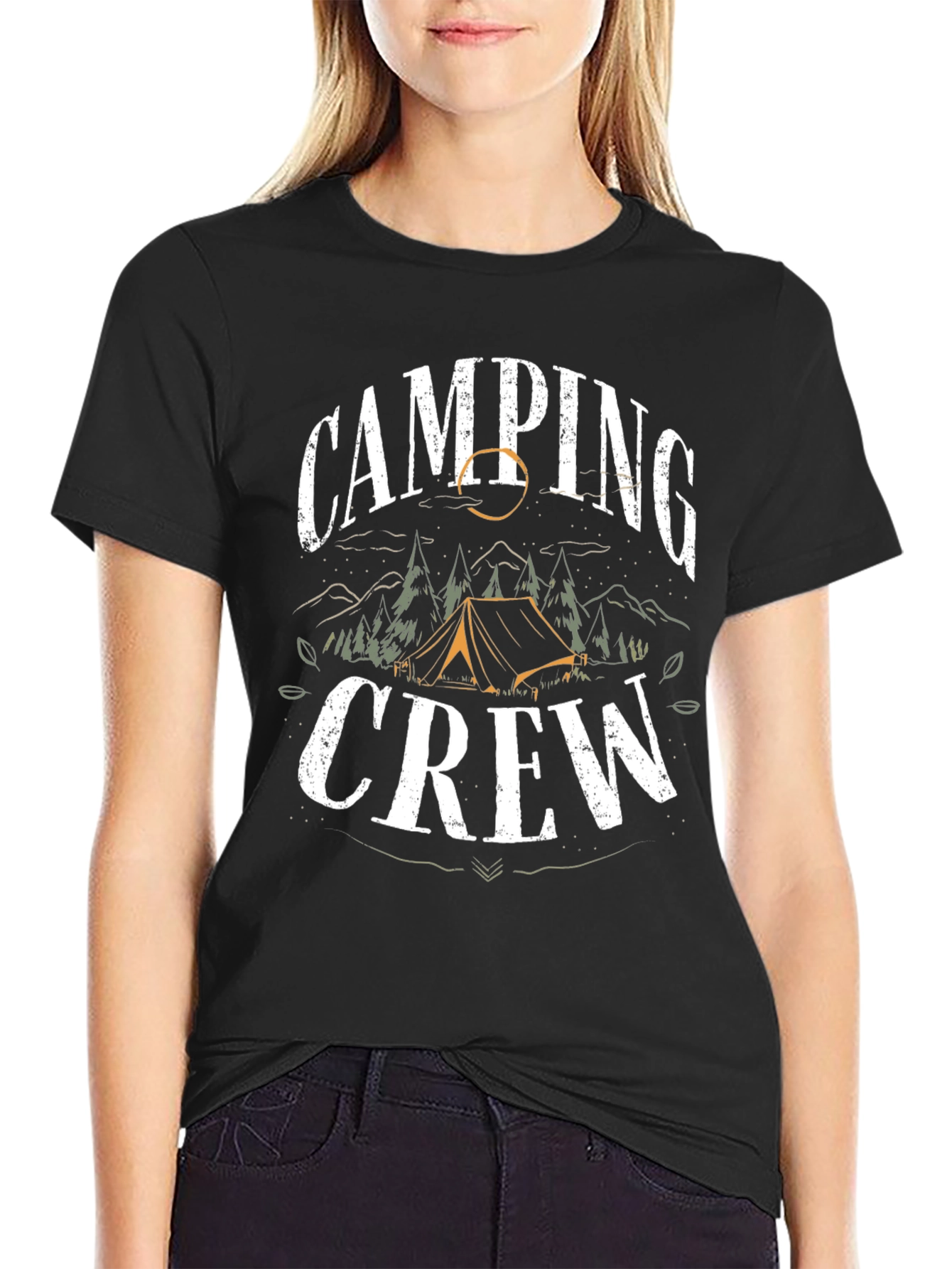 Camping Crew Graphic T-Shirt