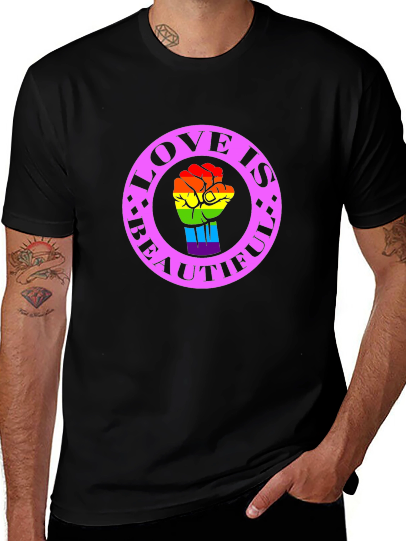 Love Is Beautiful Pride T-Shirt