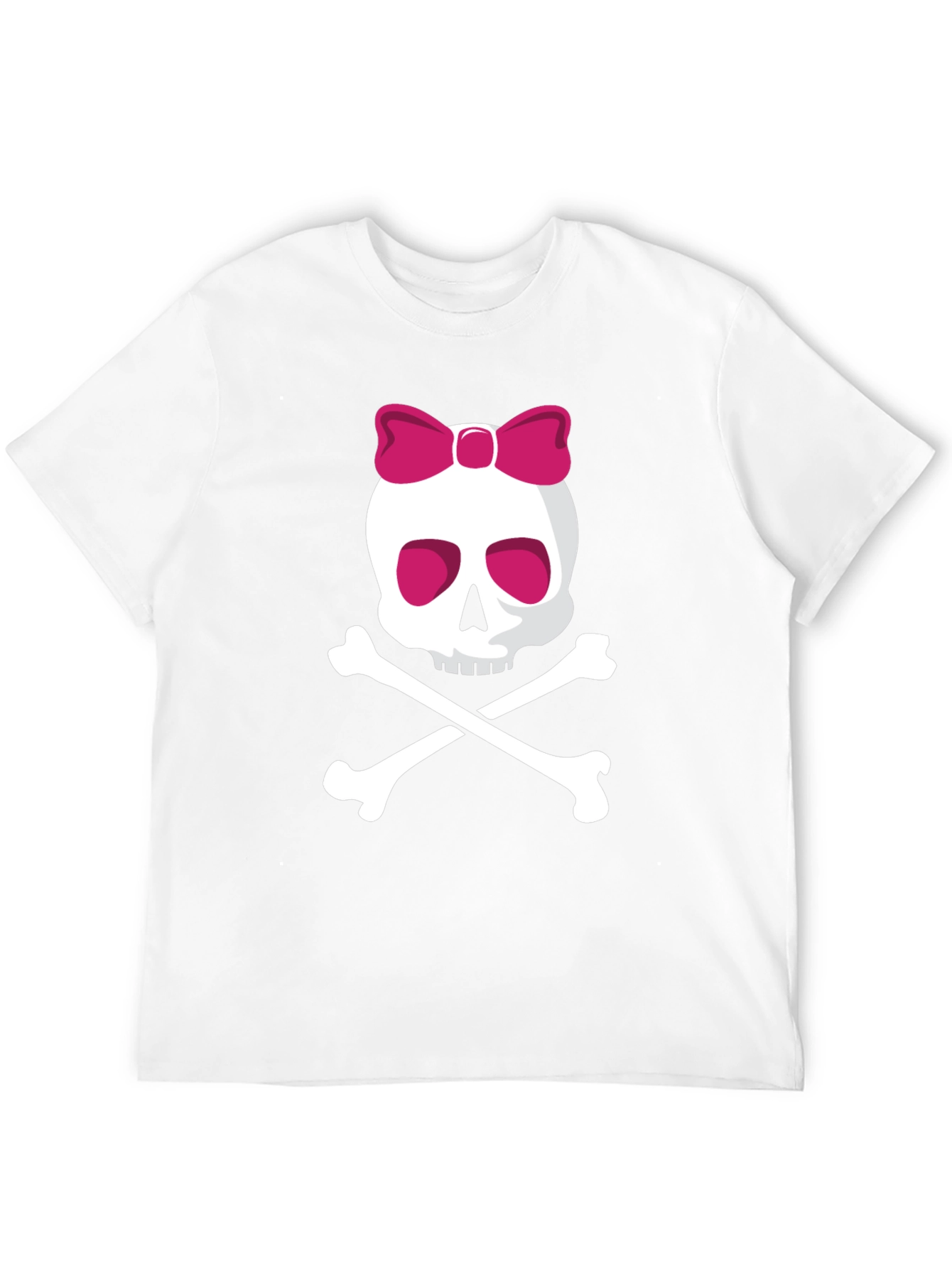 Skull & Crossbones Bow T-Shirt - Graphic Tee