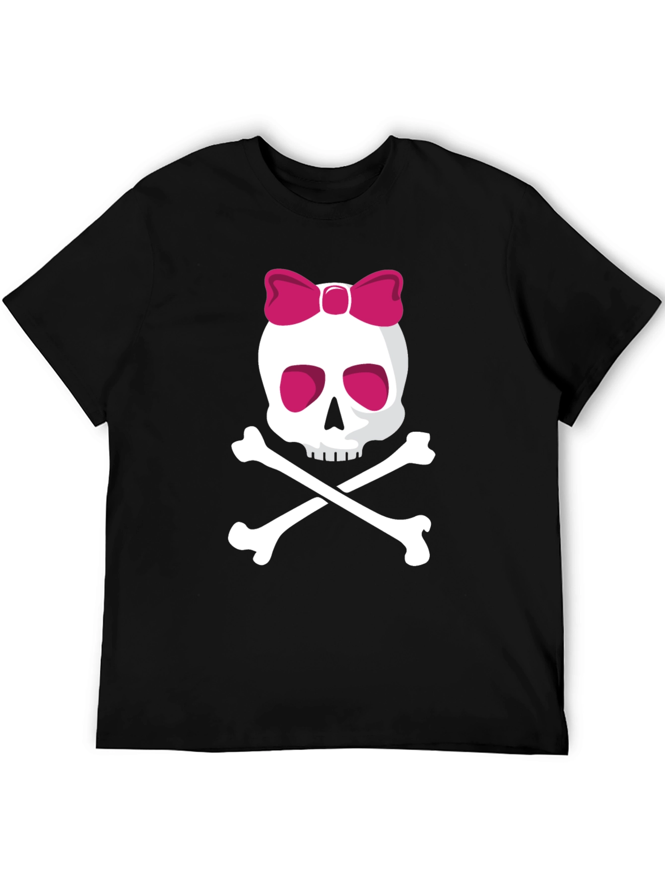 Skull & Crossbones Bow T-Shirt - Graphic Tee