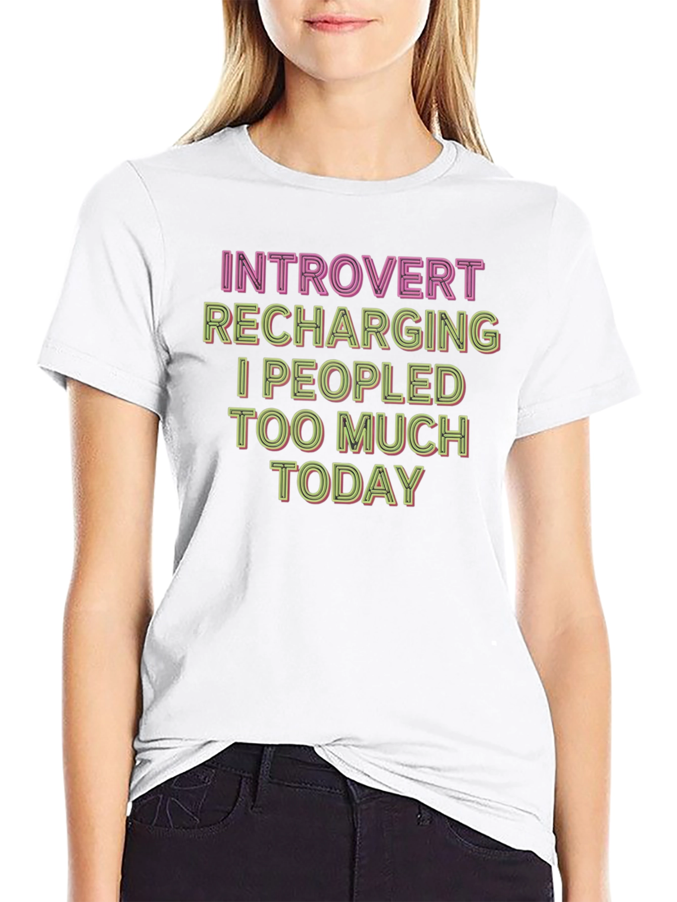 Introvert Recharging Graphic Tee