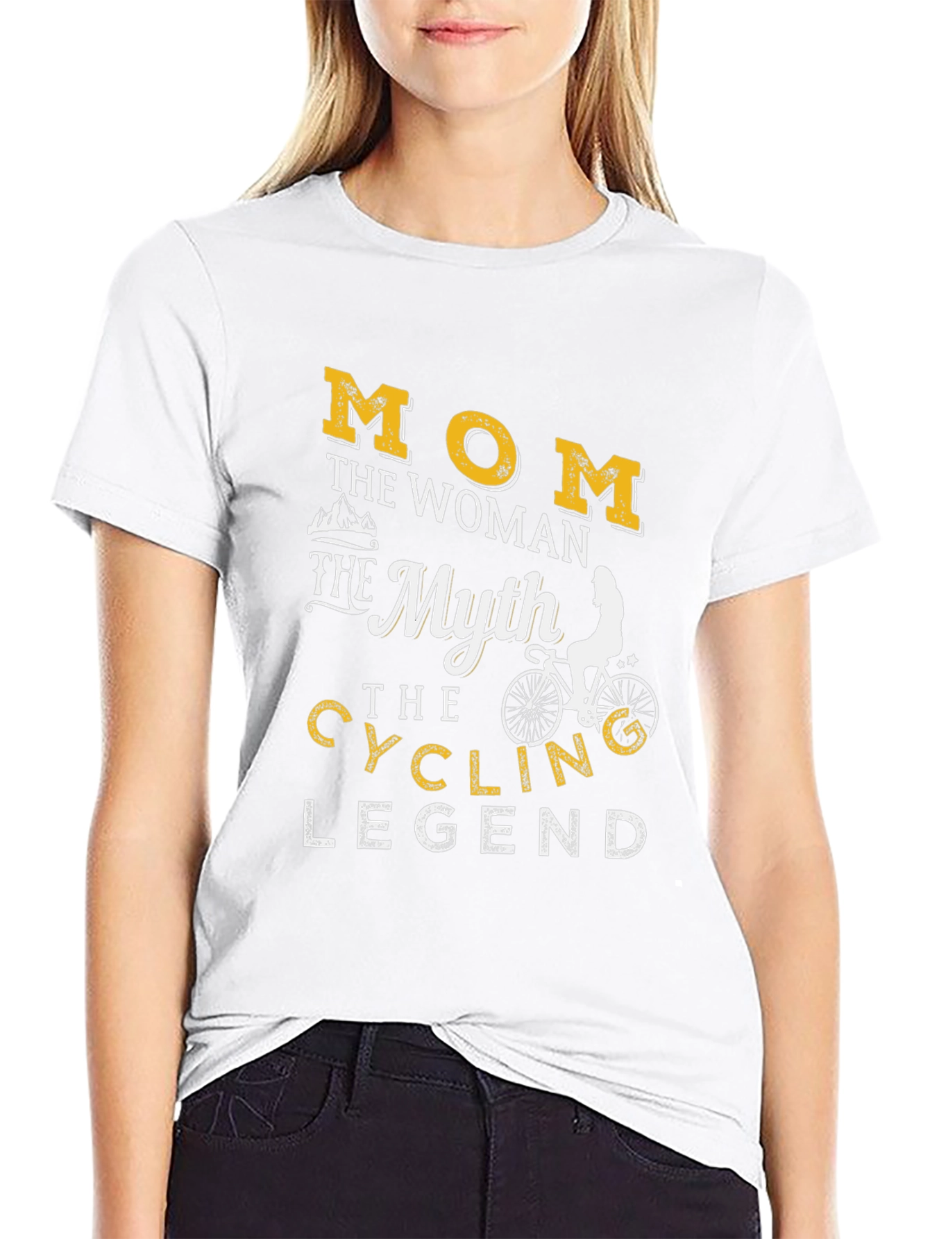 Mom Cycling Legend T-Shirt - Perfect Gift
