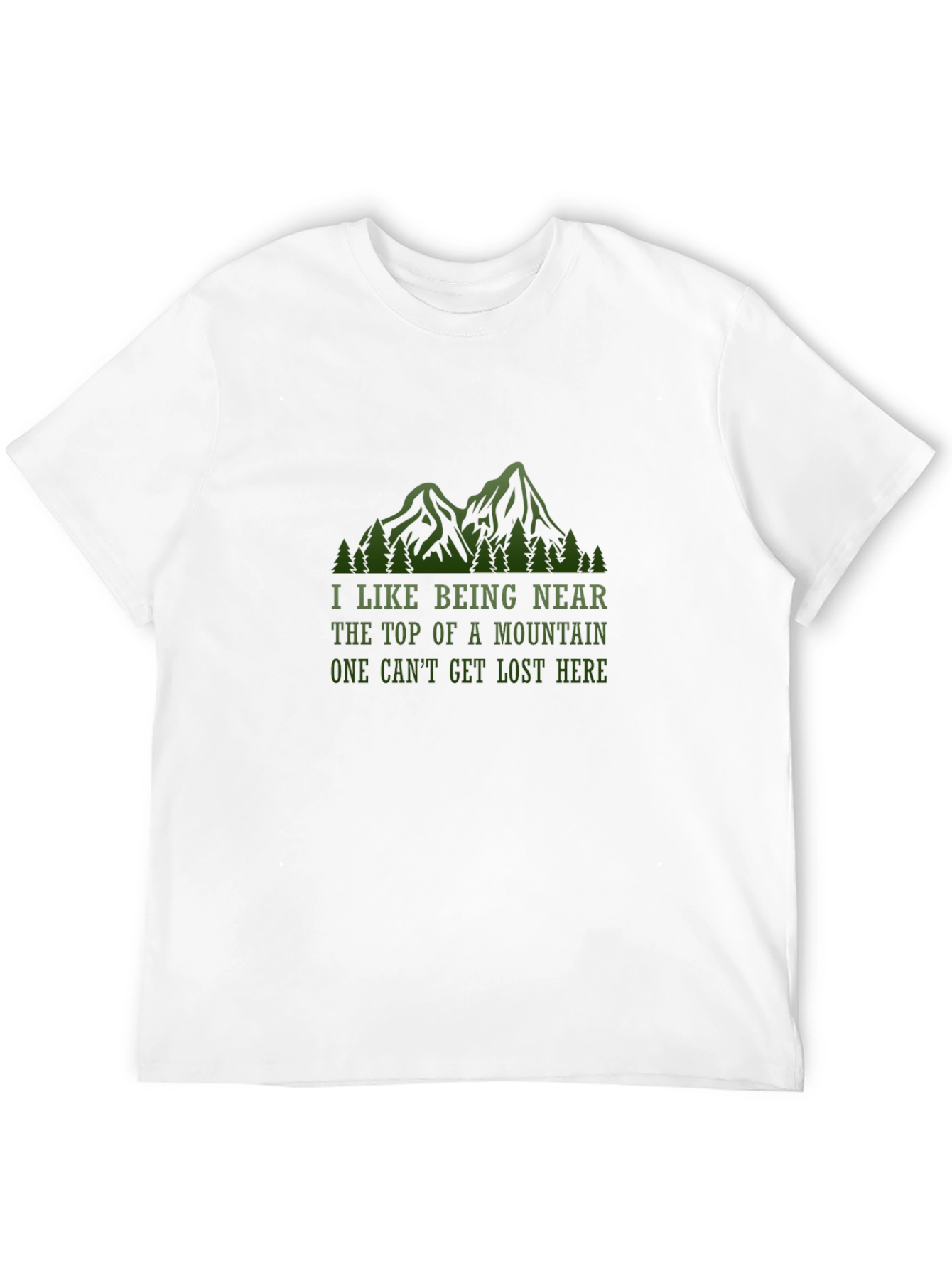 Mountain Top T-Shirt - Nature Lovers Tee