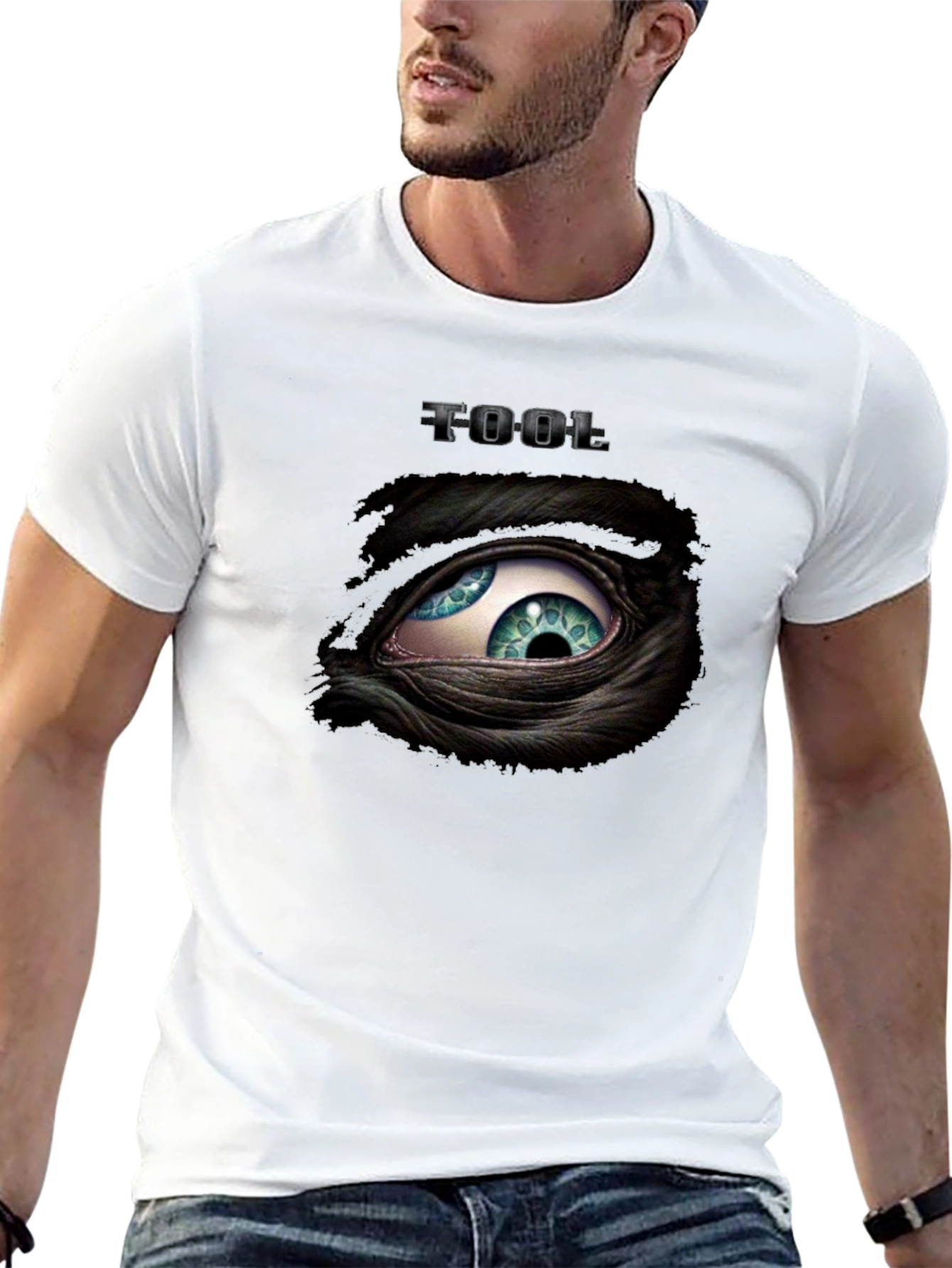 Tool Band Eye Graphic Black T-Shirt